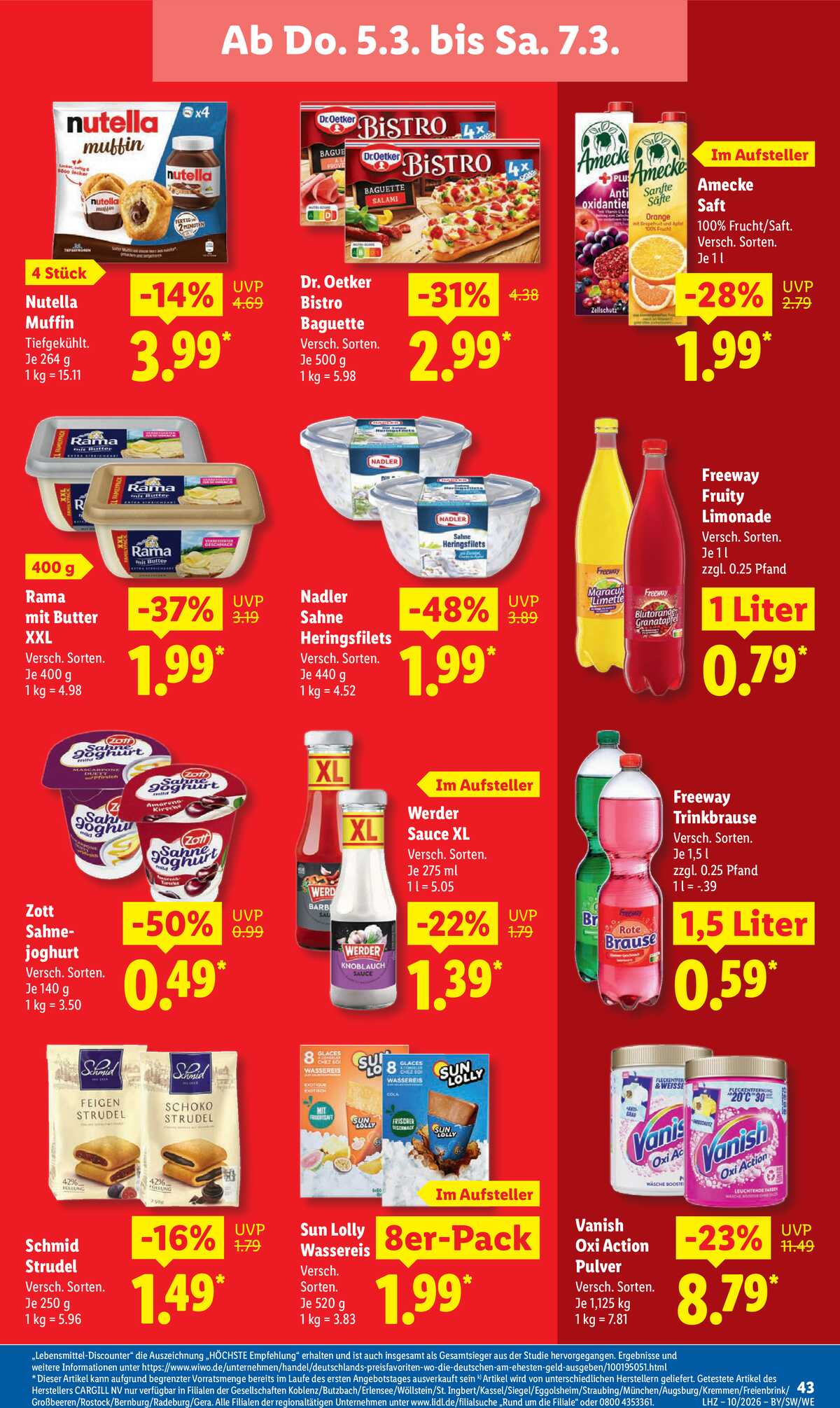 Leták Lidl Německo 2.3.-7.3.2026 strana 69