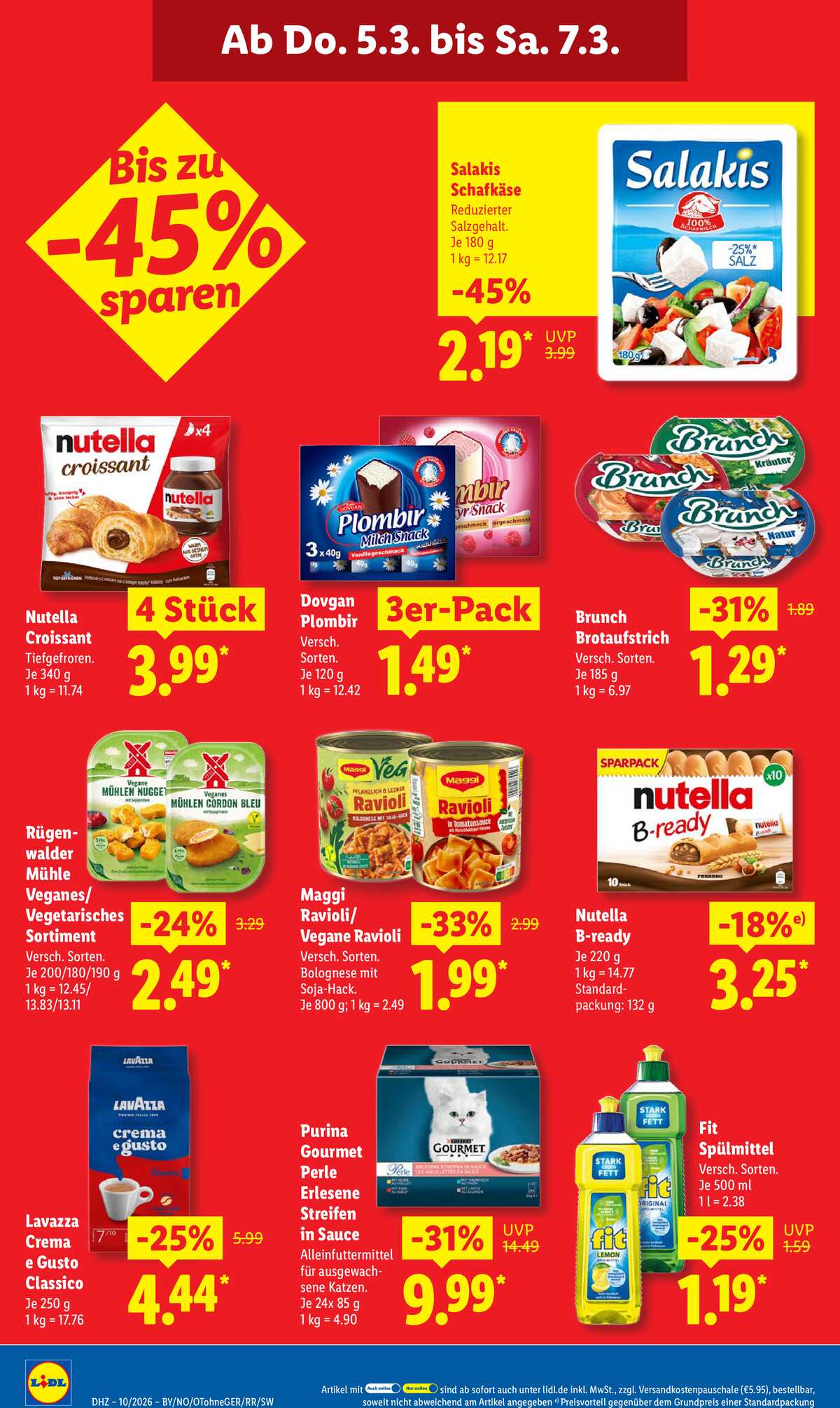 Leták Lidl Německo 2.3.-7.3.2026 strana 70