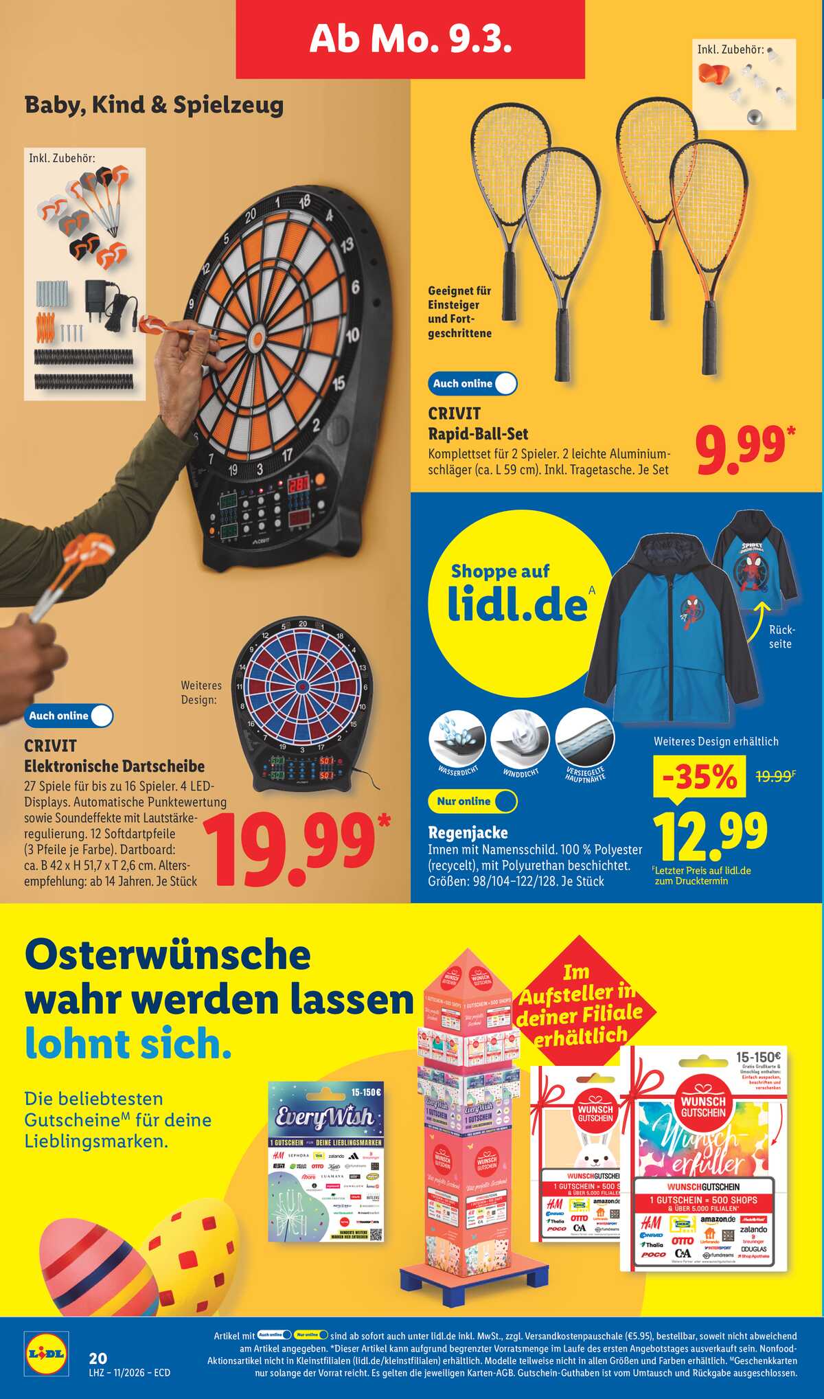 Leták Lidl Německo 9.3.-14.3.2026 strana 10