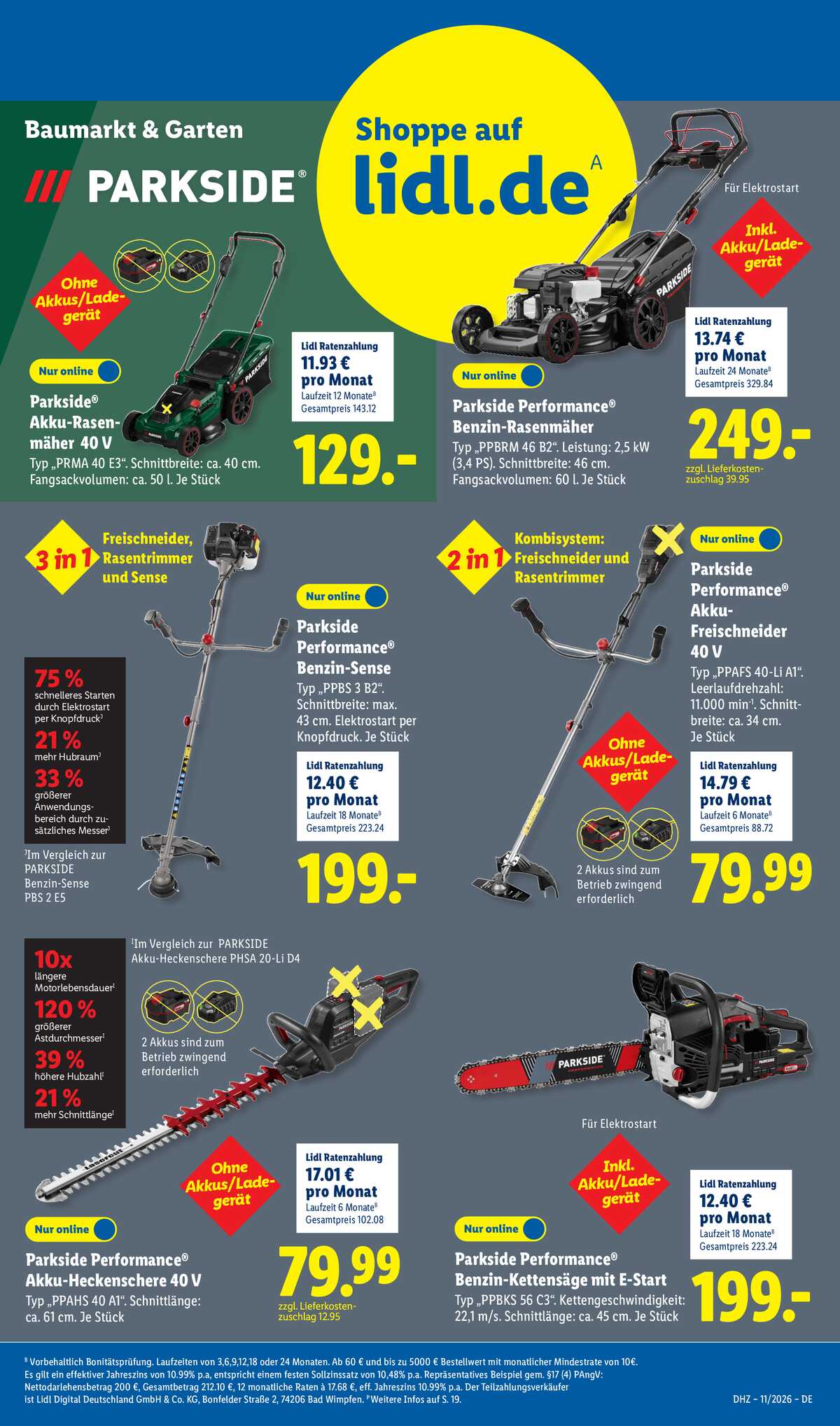 Leták Lidl Německo 9.3.-14.3.2026 strana 19
