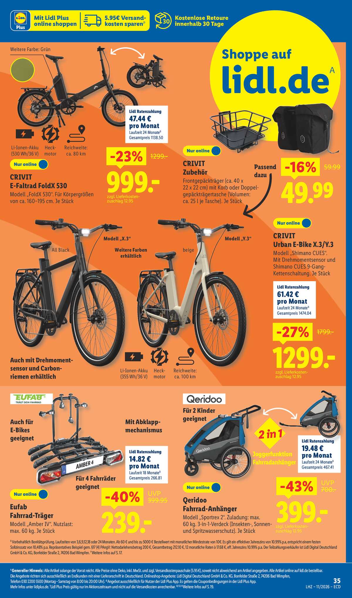 Leták Lidl Německo 9.3.-14.3.2026 strana 27