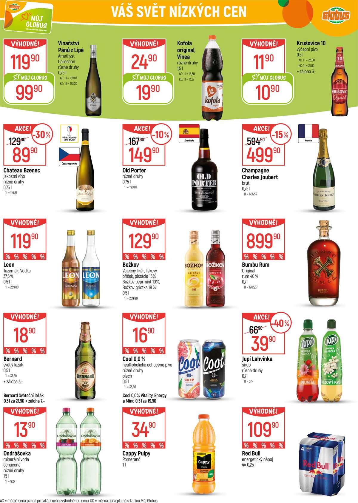 Akční leták Globus 25.2. - 3.3.2026 - Globus Praha - Čakovice strana 25