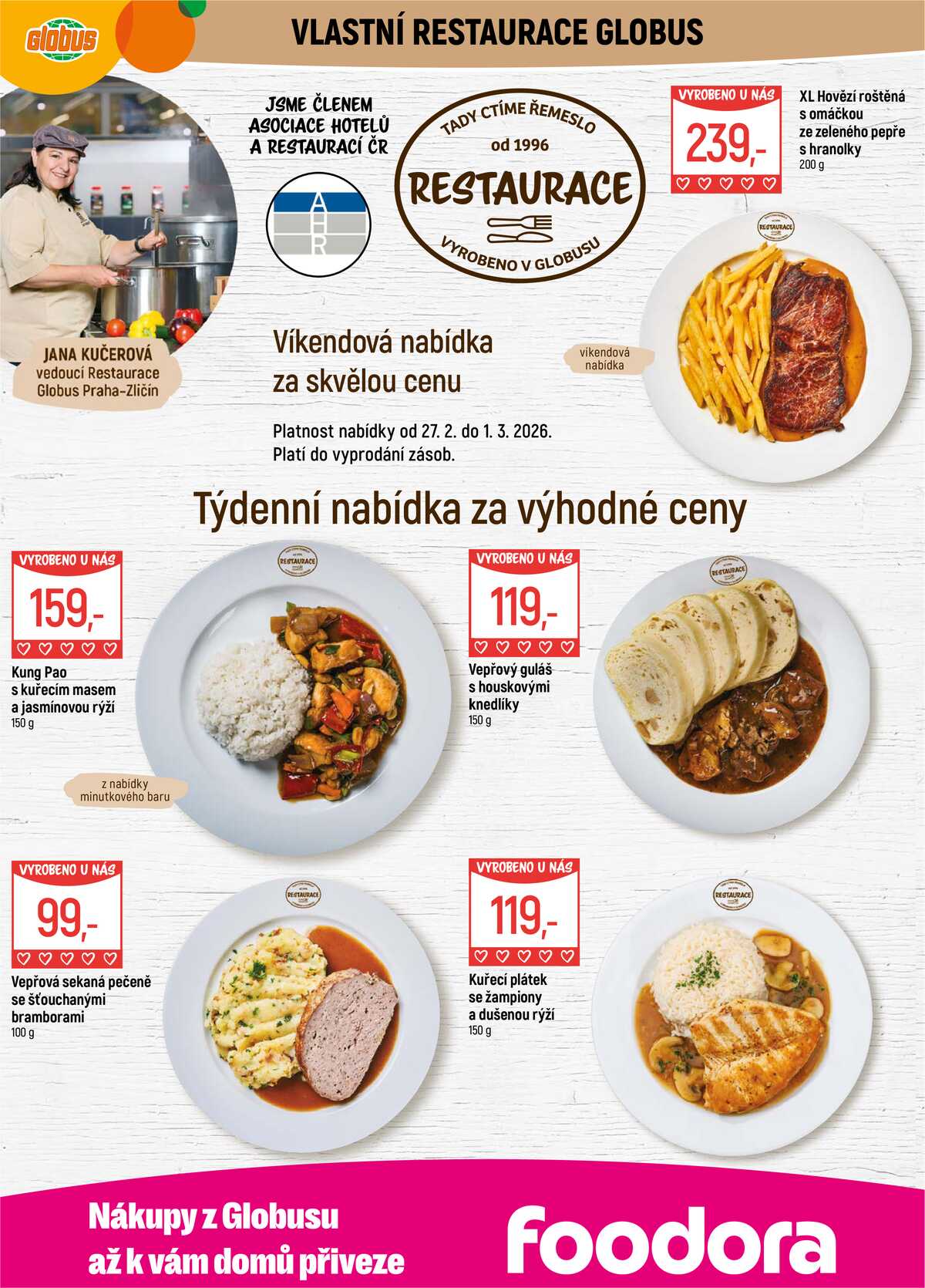 Akční leták Globus 25.2. - 3.3.2026 - Globus Praha - Zličín strana 8