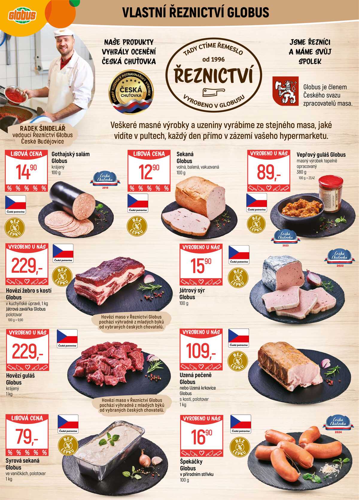 Akční leták Globus 25.2. - 3.3.2026 - Globus České Budějovice strana 6