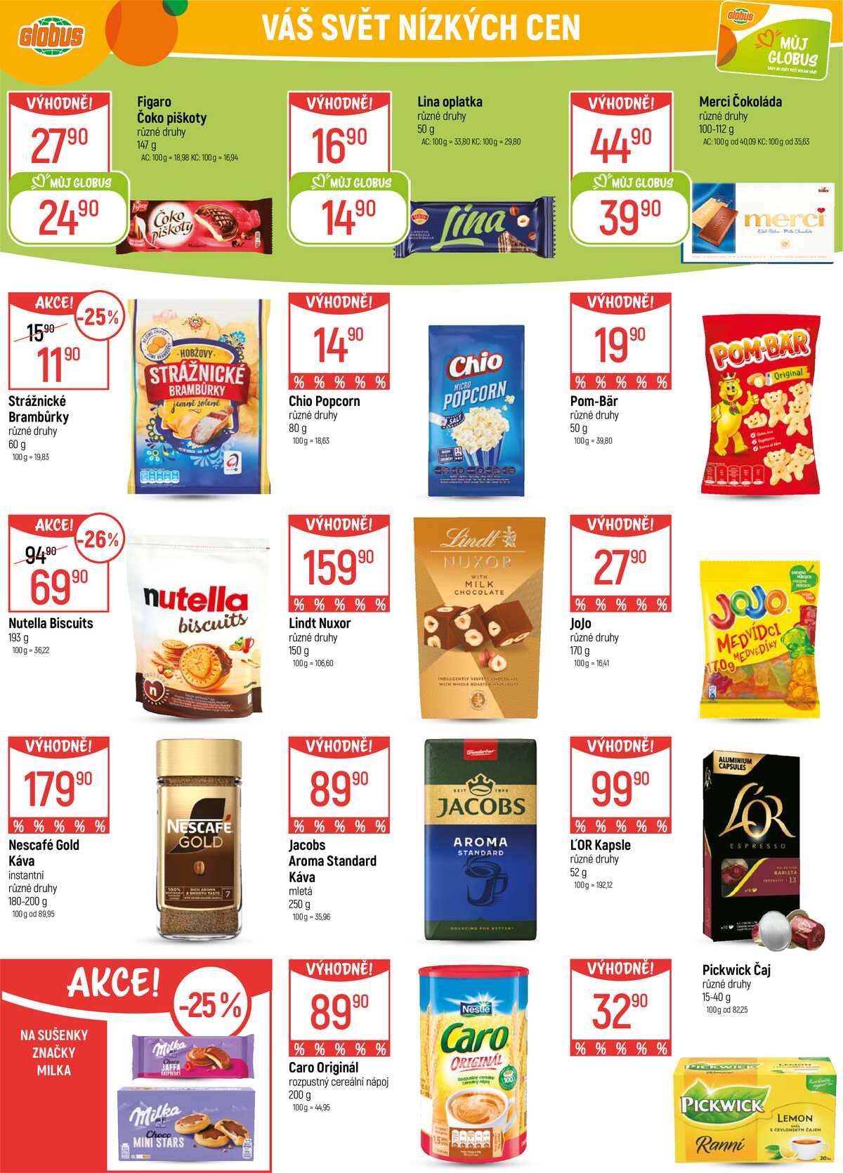 Akční leták Globus 25.2. - 3.3.2026 - Globus České Budějovice strana 24