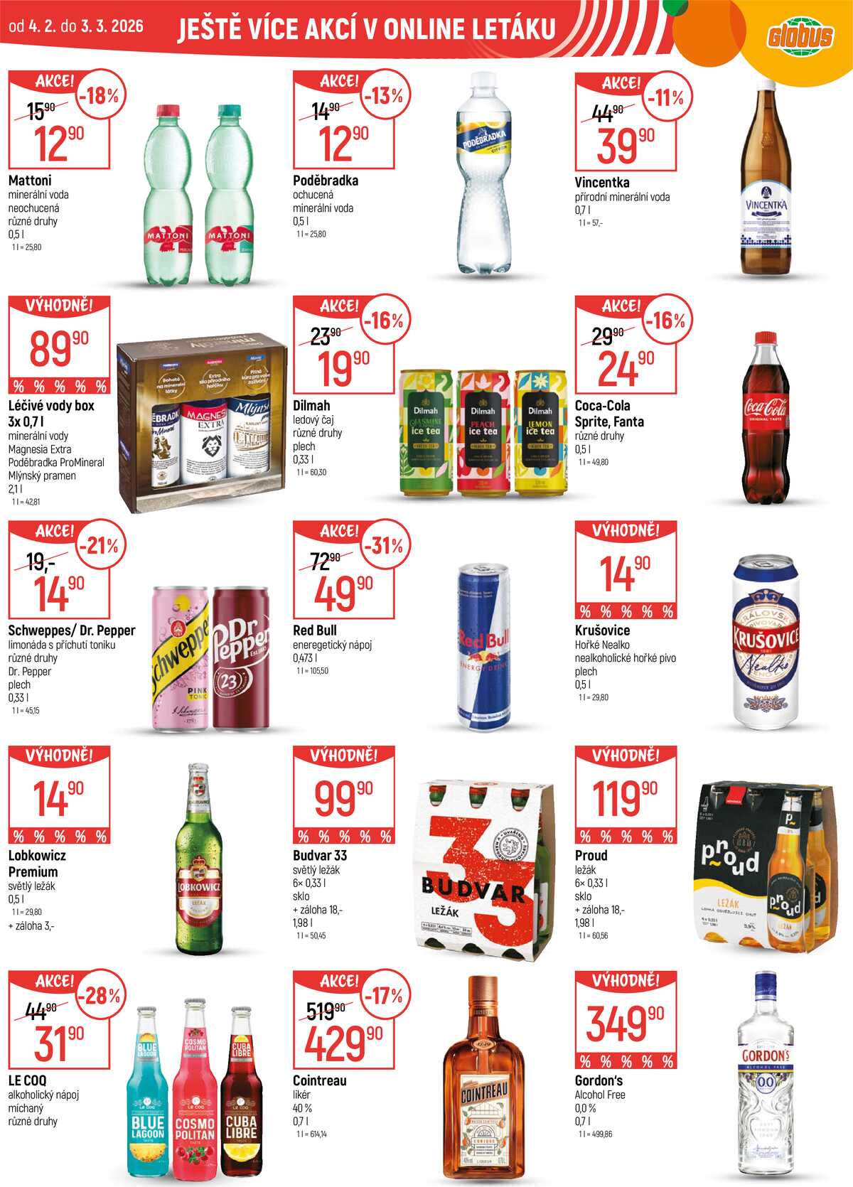 Akční leták Globus 25.2. - 3.3.2026 - Globus Havířov strana 36