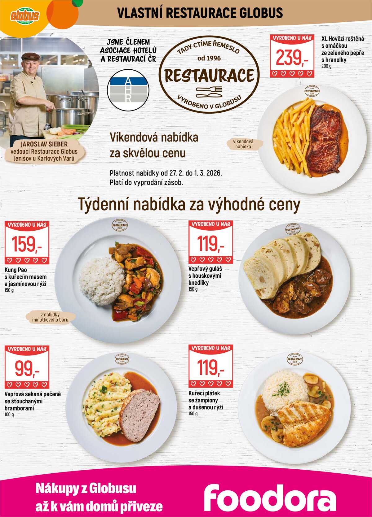 Akční leták Globus 25.2. - 3.3.2026 - Globus Jenišov u Karlových Varů strana 8