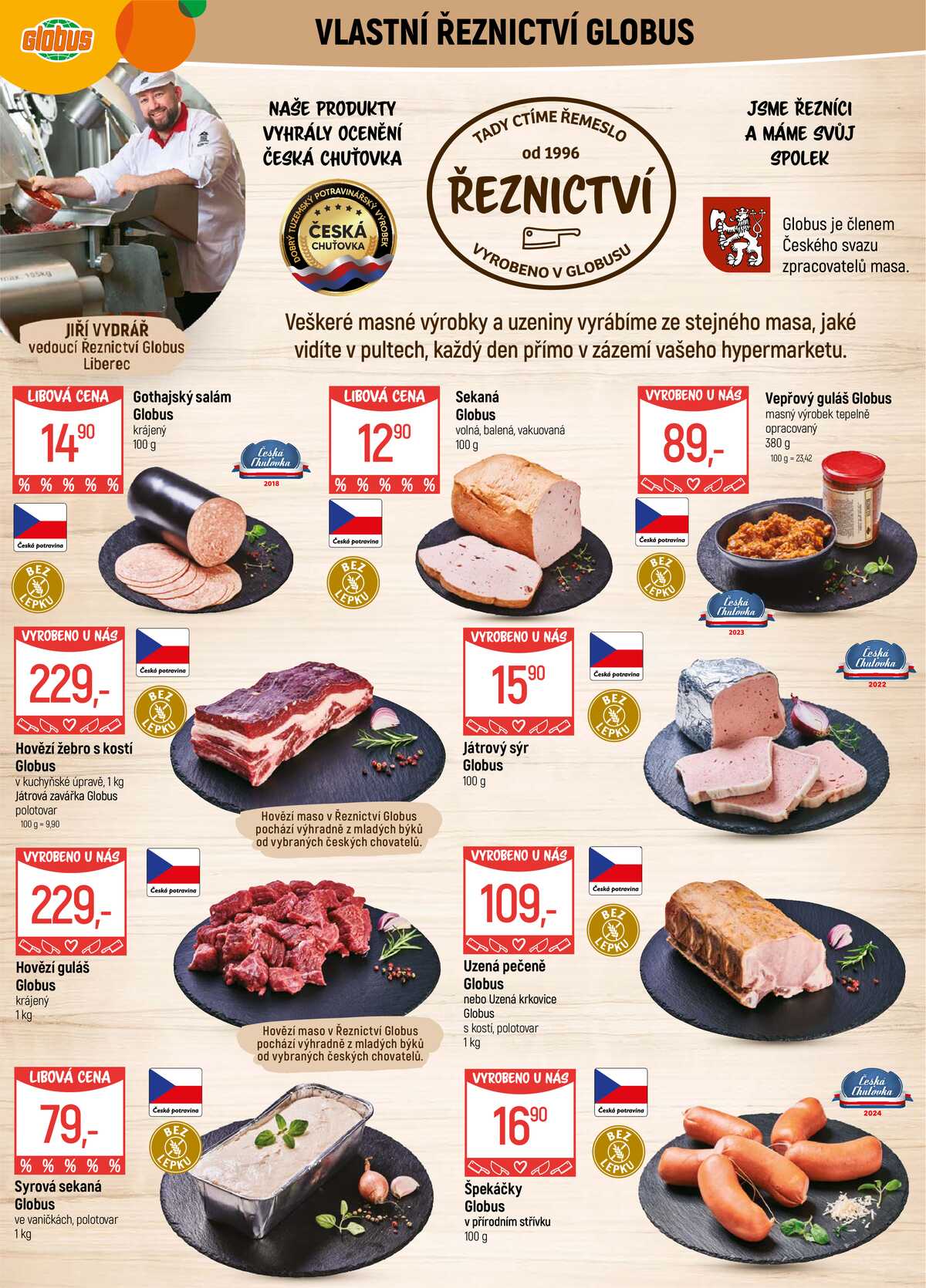 Akční leták Globus 25.2. - 3.3.2026 - Globus Liberec strana 6