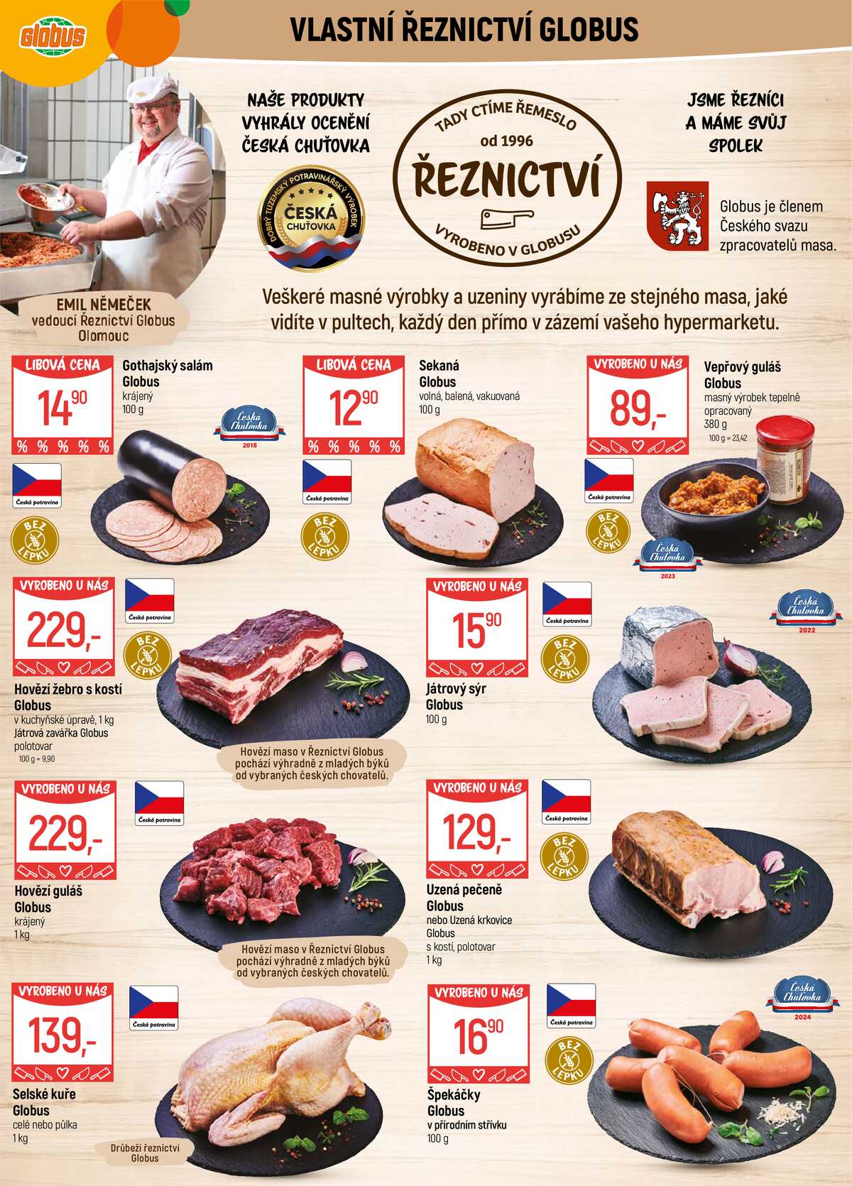 Akční leták Globus 25.2. - 3.3.2026 - Globus Olomouc strana 6