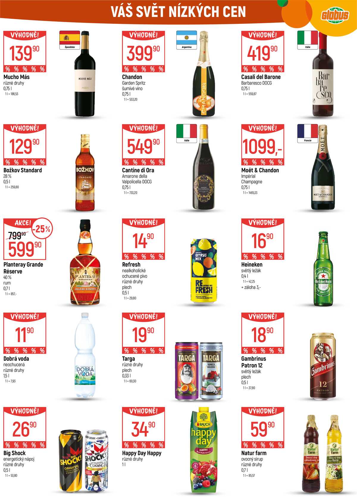 Akční leták Globus 25.2. - 3.3.2026 - Globus Opava strana 26