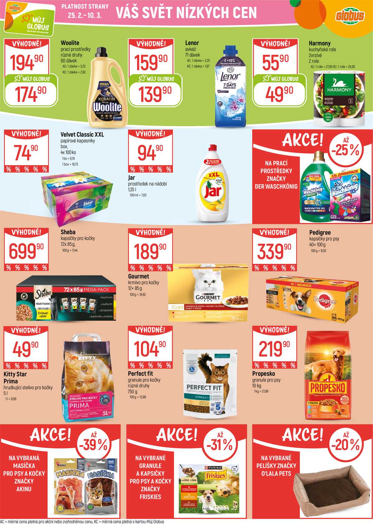 Akční leták Globus 25.2. - 3.3.2026 - Globus Opava strana 28