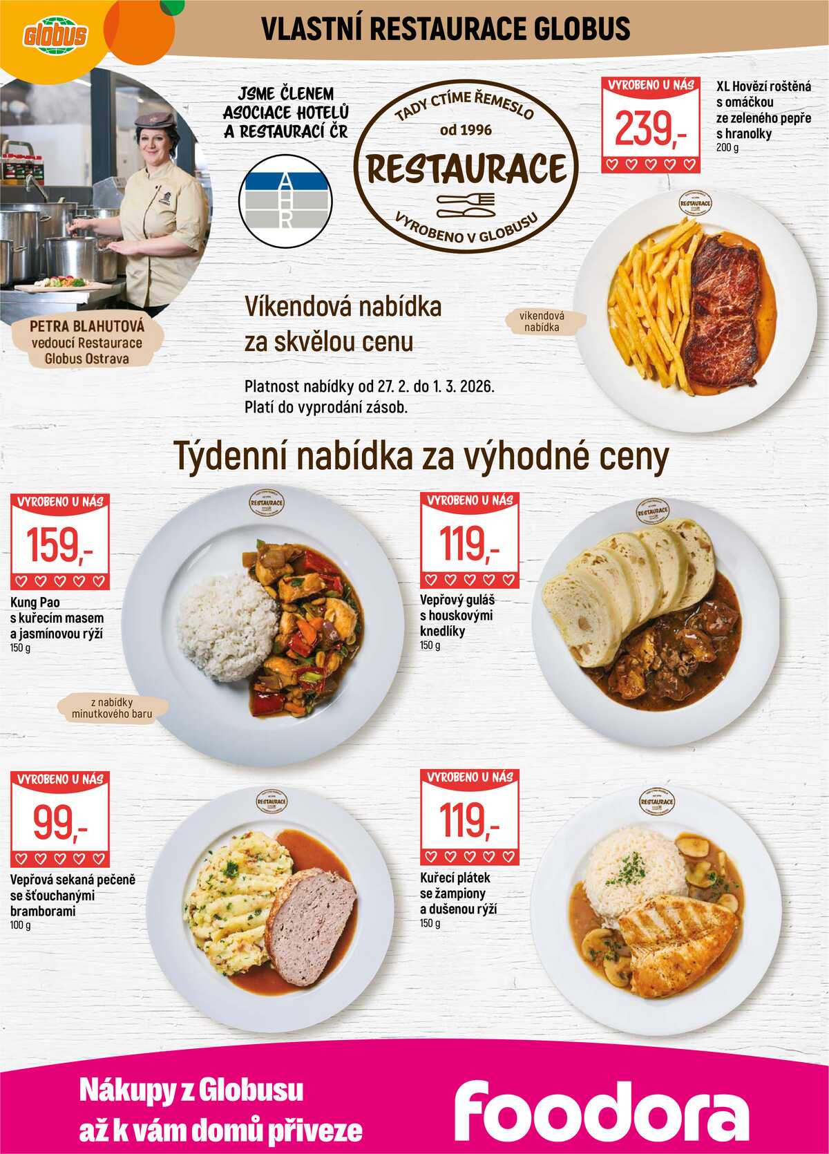 Akční leták Globus 25.2. - 3.3.2026 - Globus Ostrava strana 8