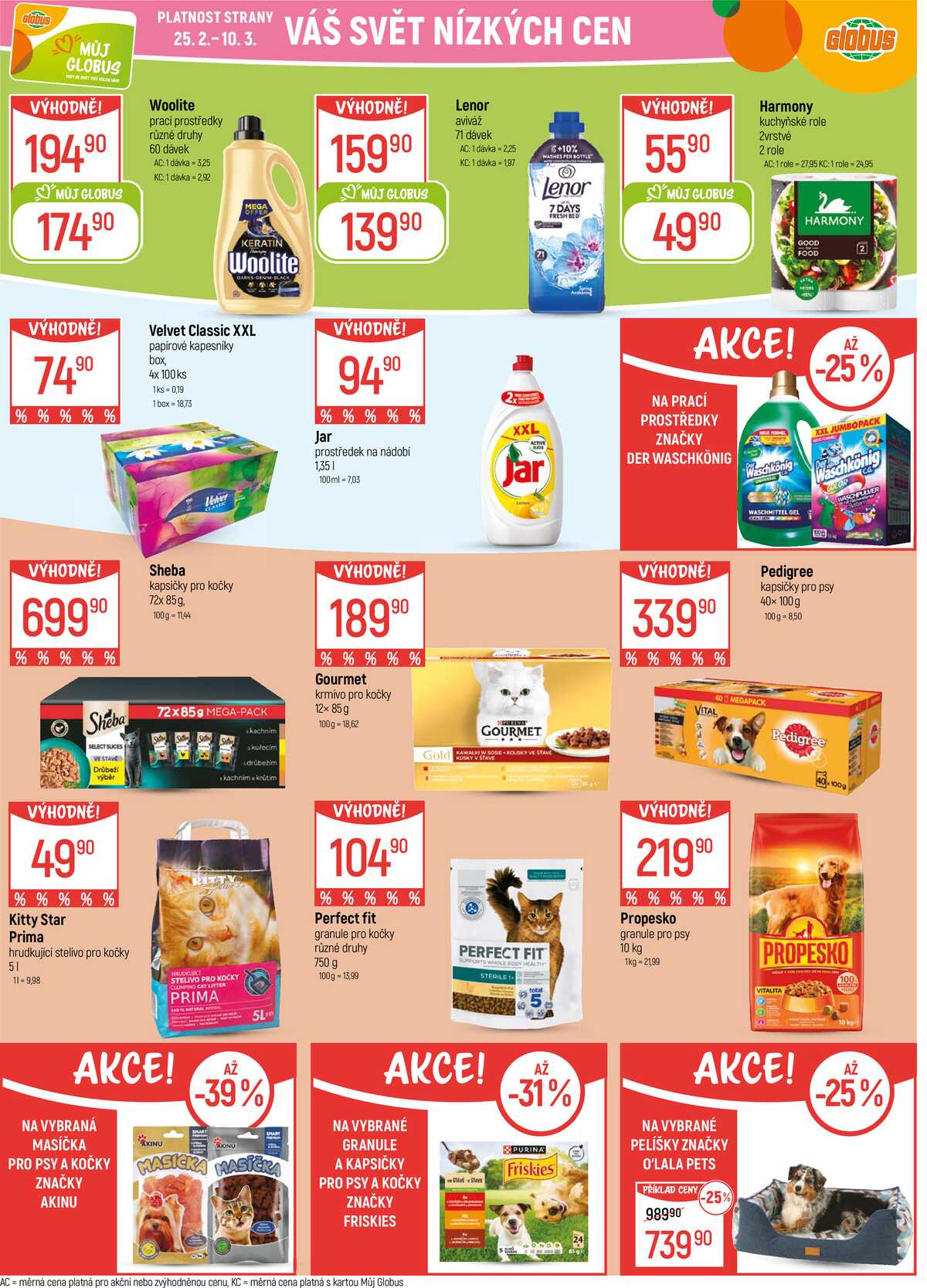 Akční leták Globus 25.2. - 3.3.2026 - Globus Trmice u Ústí nad Labem strana 28