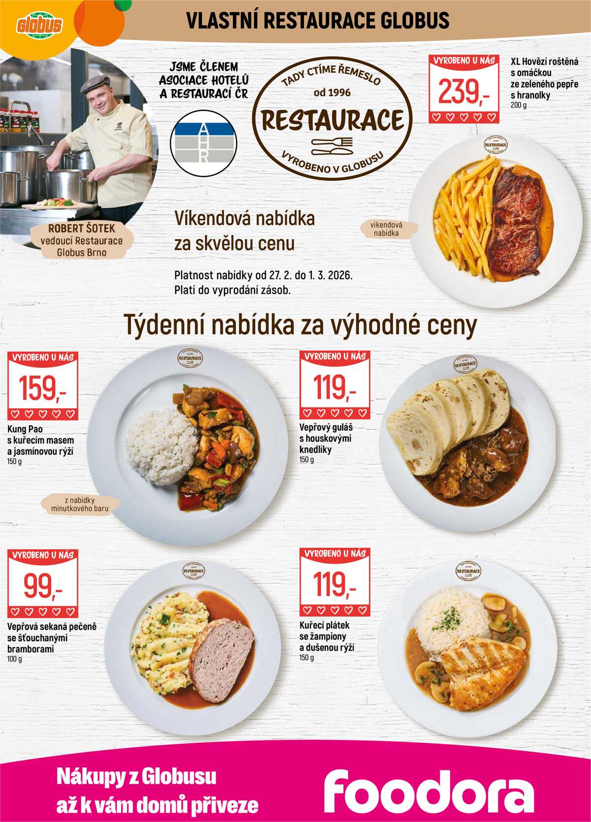 Akční leták Globus 25.2. - 3.3.2026 - Globus Brno Ivanovice strana 8