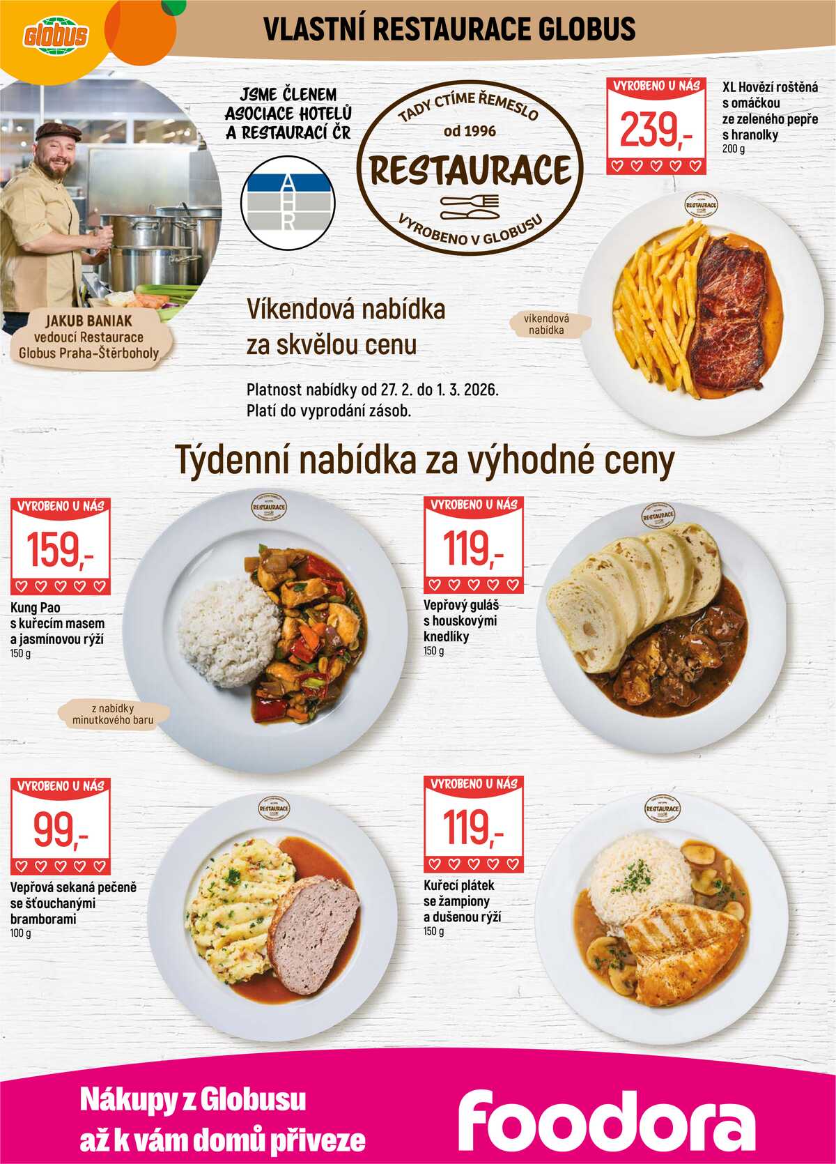 Akční leták Globus 25.2. - 3.3.2026 - Globus Praha - Štěrboholy strana 8