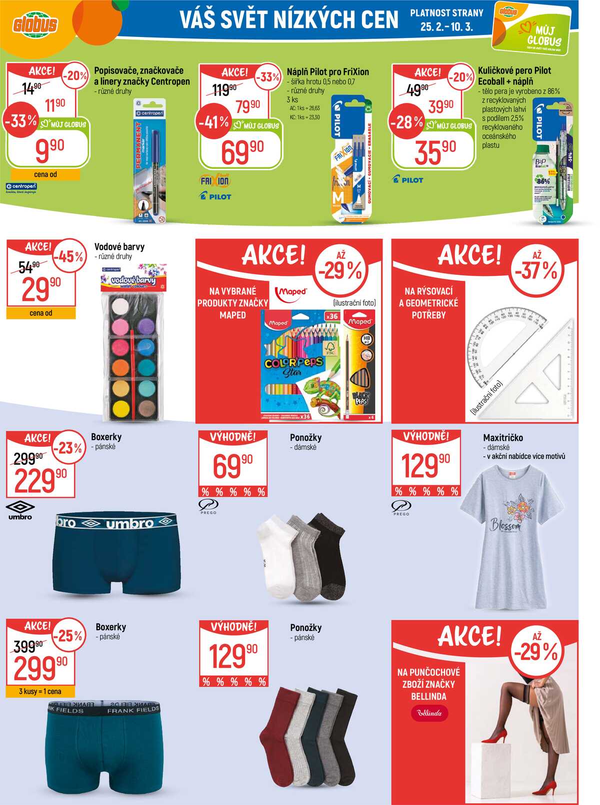 Akční leták Globus 25.2. - 3.3.2026 - Globus Praha - Štěrboholy strana 29