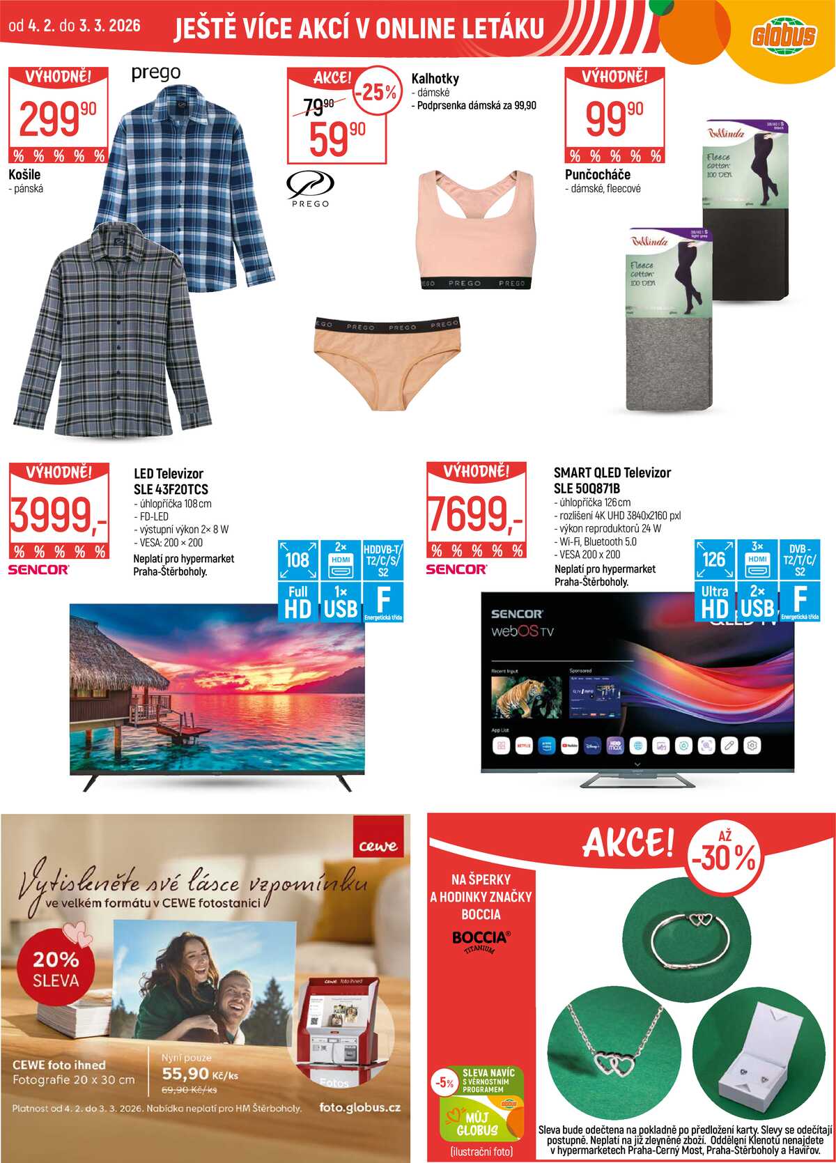 Akční leták Globus 25.2. - 3.3.2026 - Globus Praha - Štěrboholy strana 40