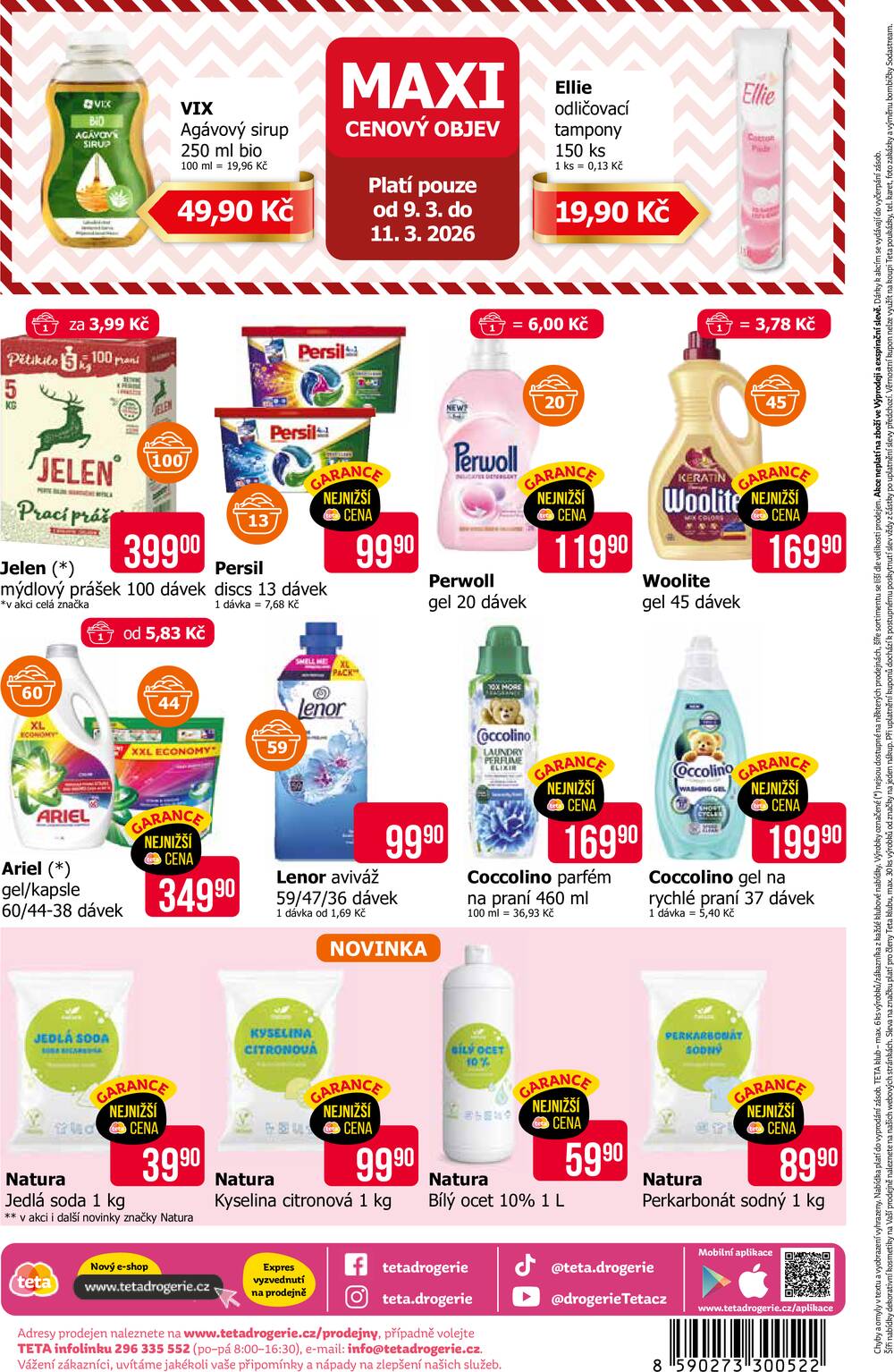 Teta drogerie  od 26.2. do 10.3.2026