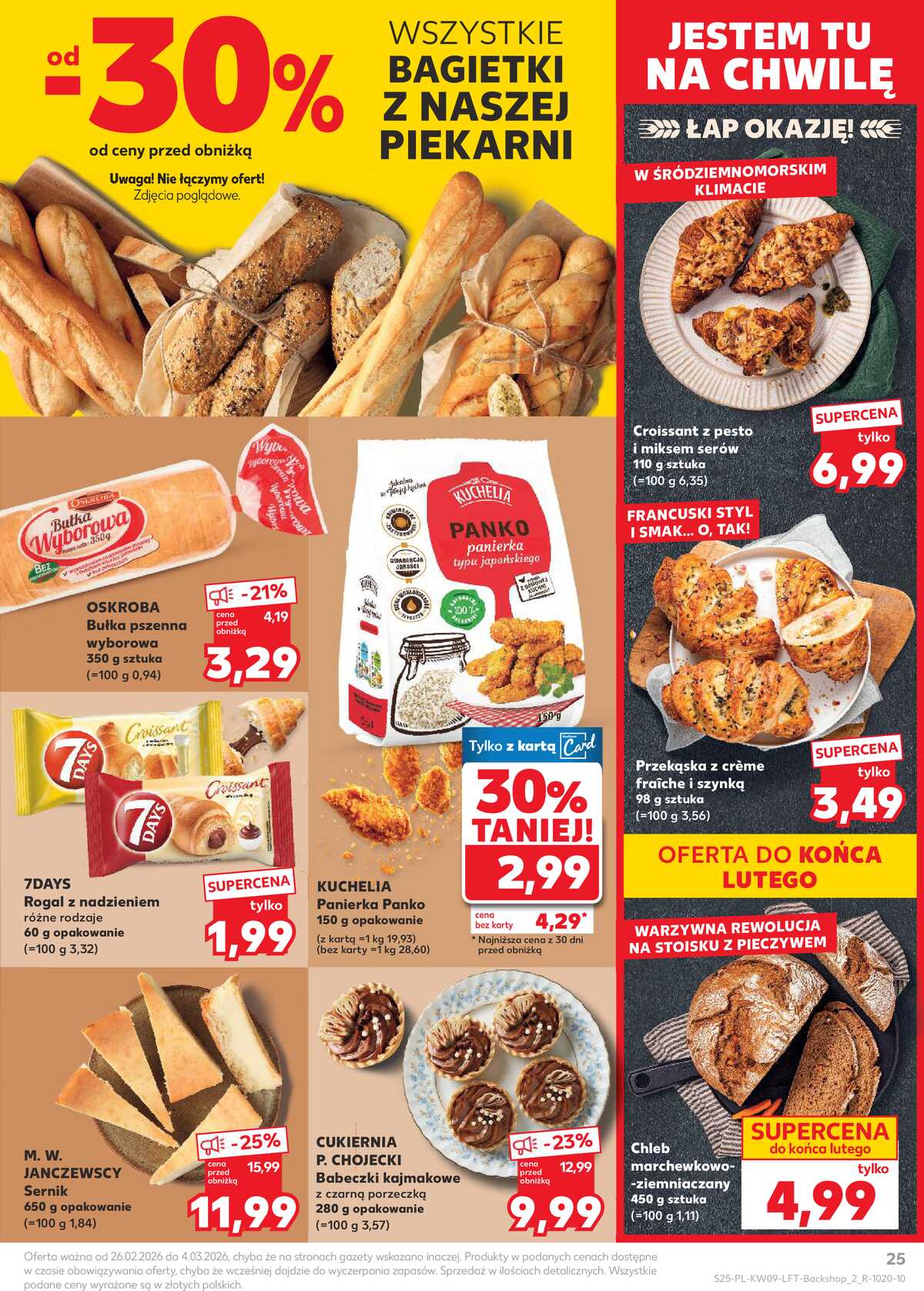 Leták Kaufland Polsko 26.2.-4.3.2026 - Noviny týdne strana 25