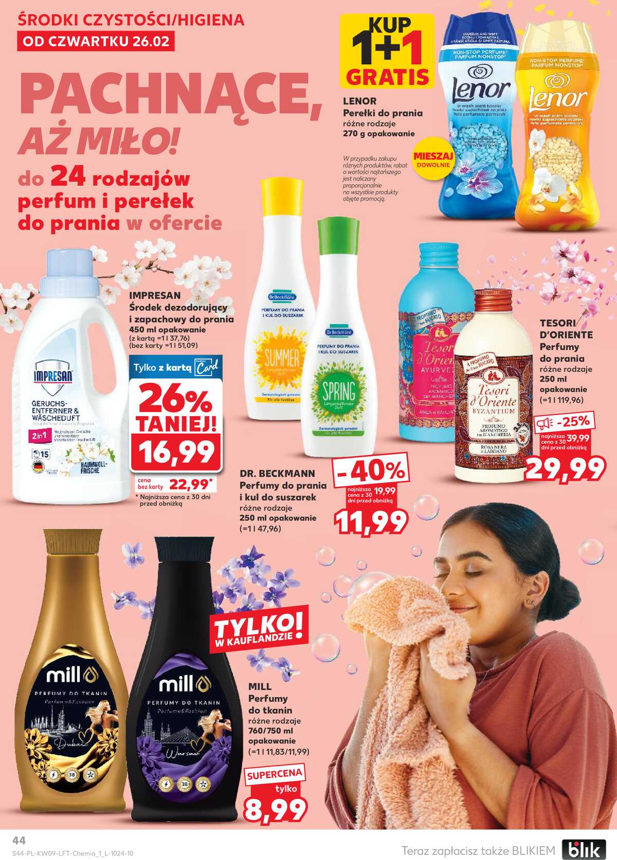 Leták Kaufland Polsko 26.2.-4.3.2026 - Noviny týdne strana 44