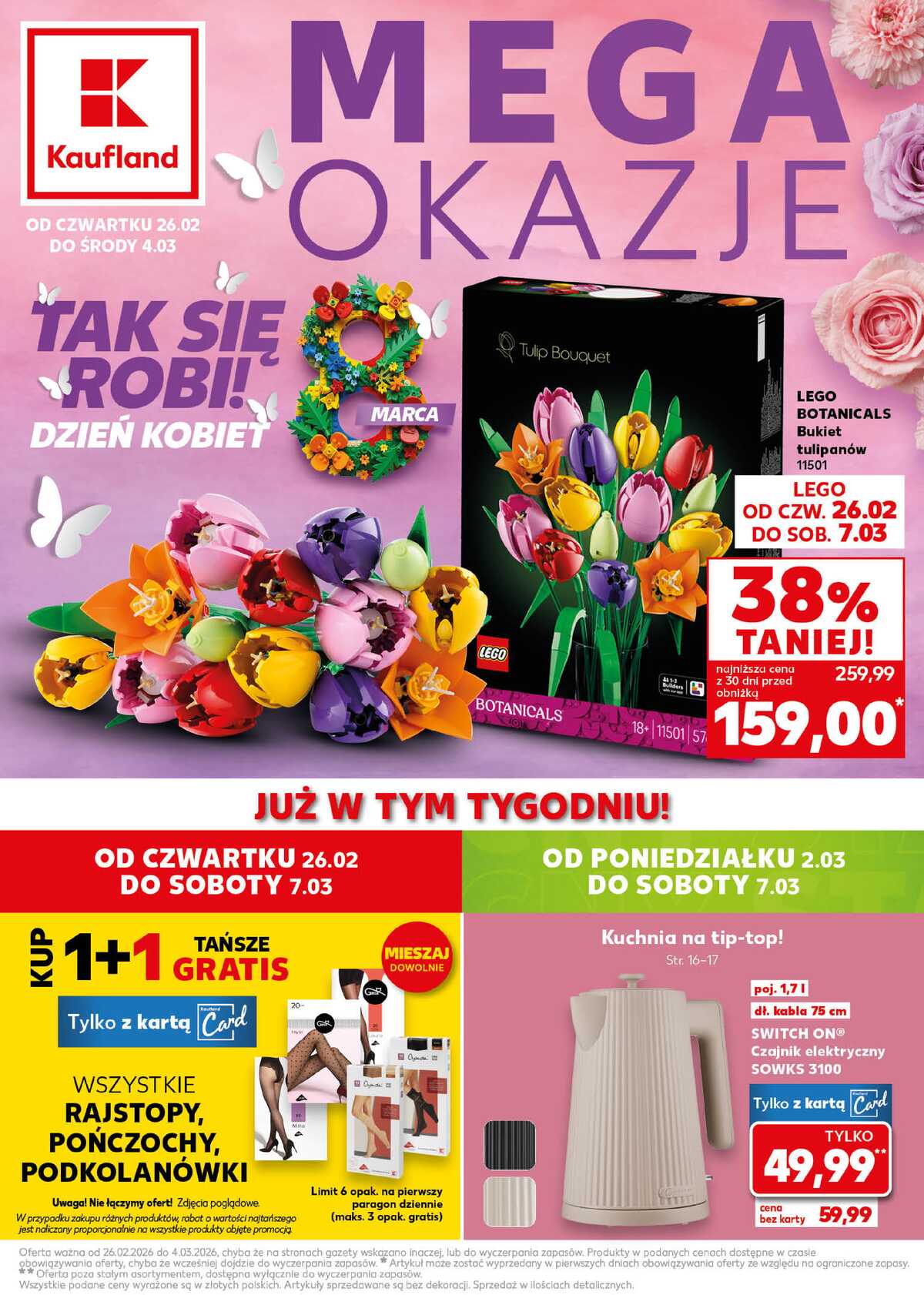 Leták Kaufland Polsko 26.2.-4.3.2026 strana 1