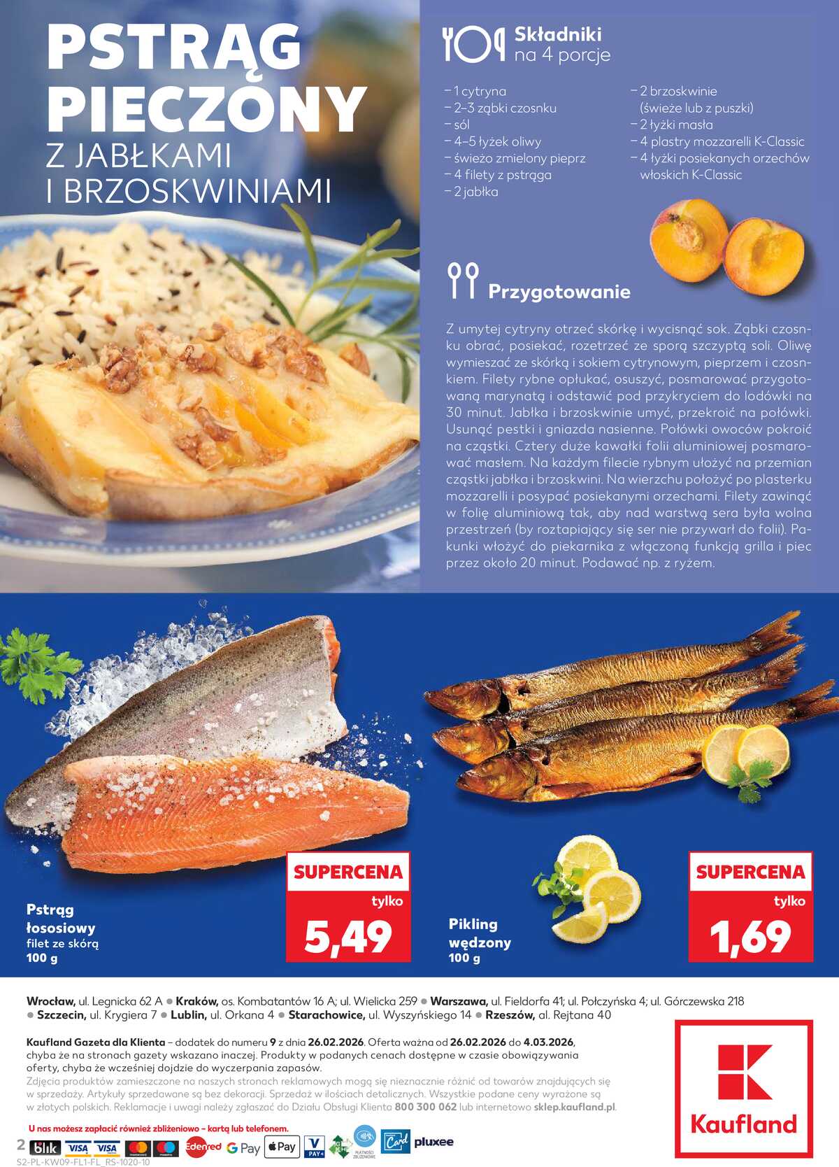 Leták Kaufland Polsko 26.2.-4.3.2026 strana 2