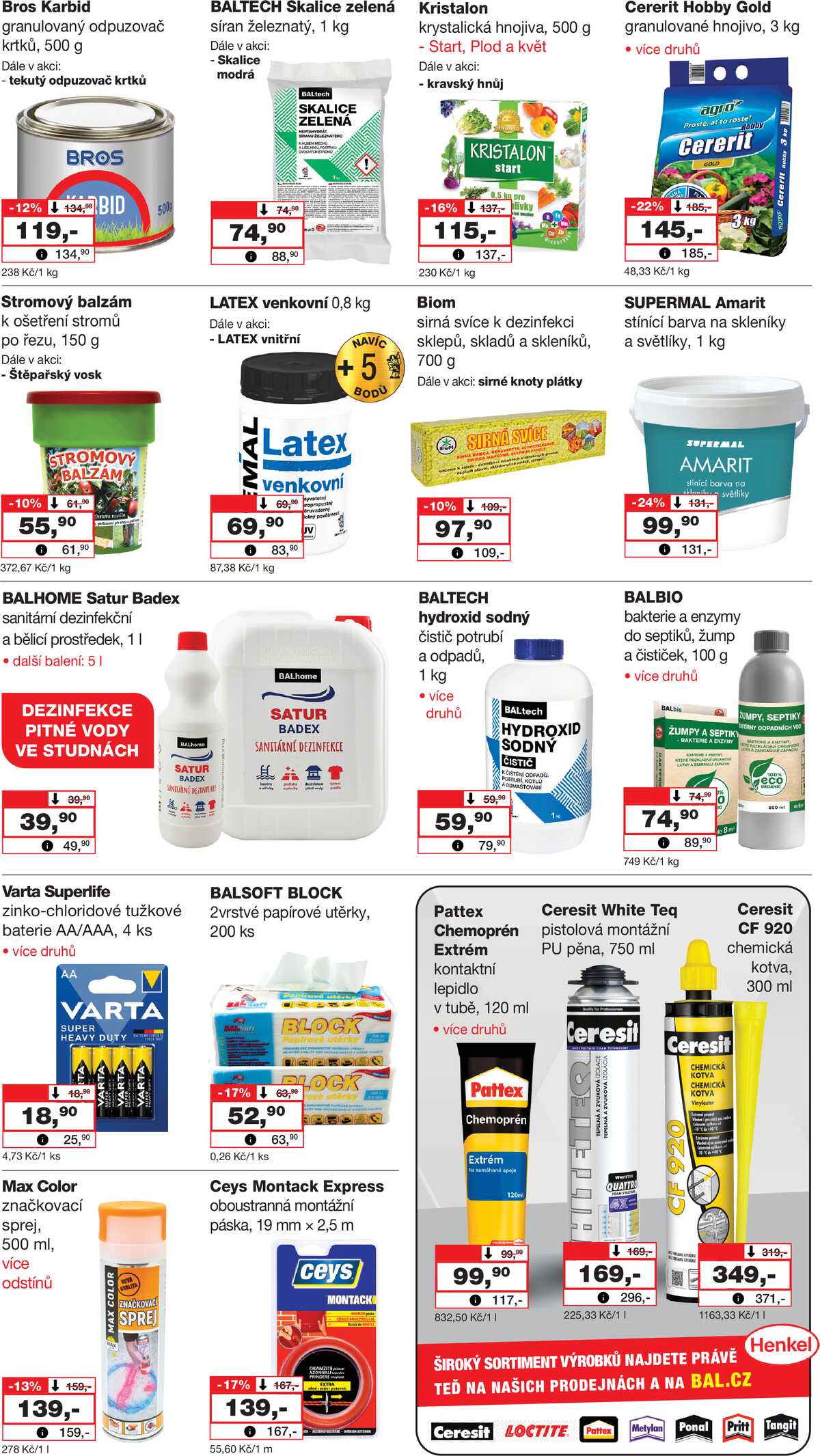 Barvy a laky drogerie od 28.2. do 20.3.2026 strana 5