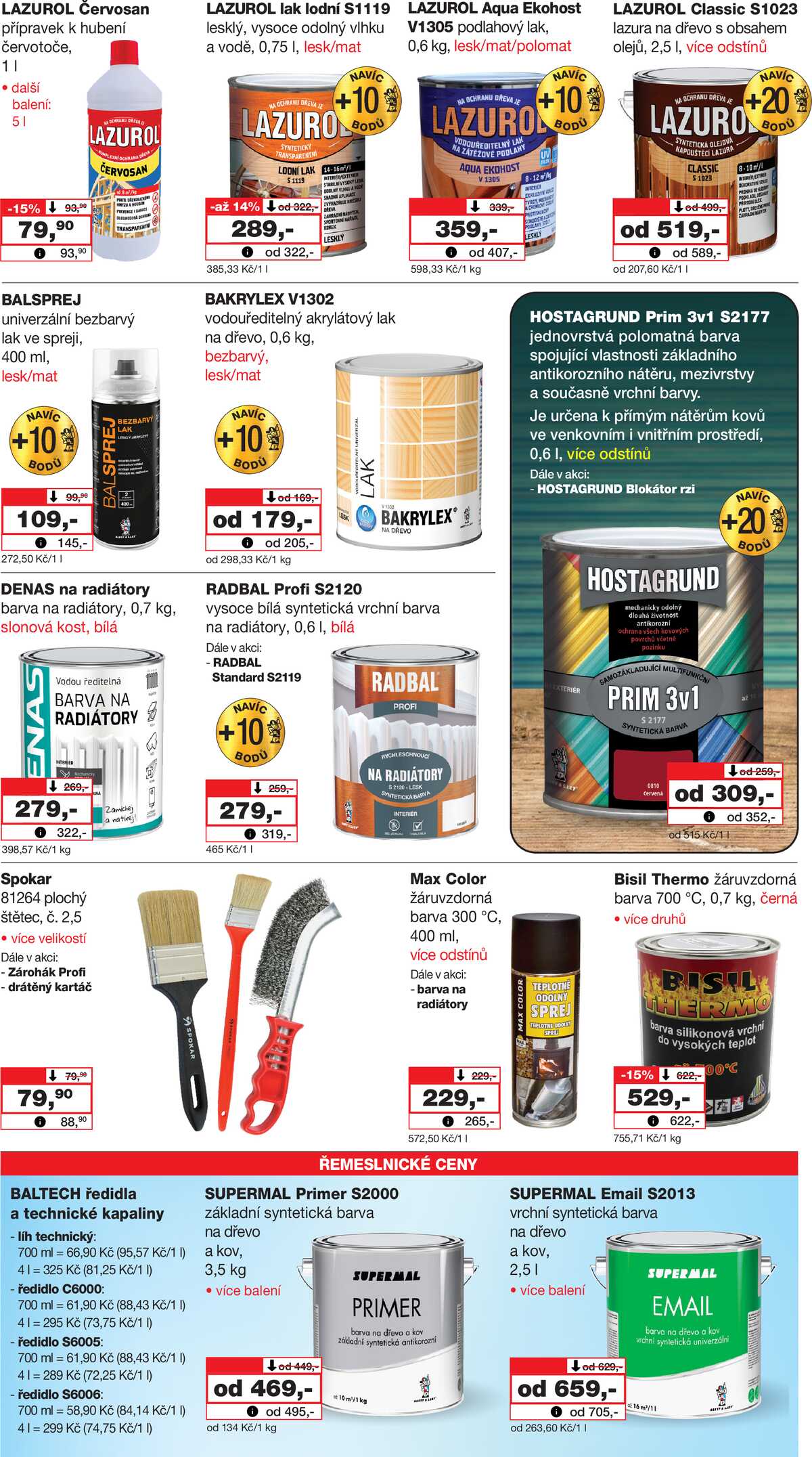 Barvy a laky drogerie od 28.2. do 20.3.2026 strana 6