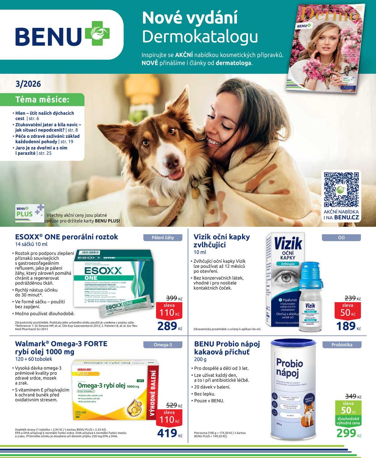 Benu od 1.3. do 31.3.2026 strana 1