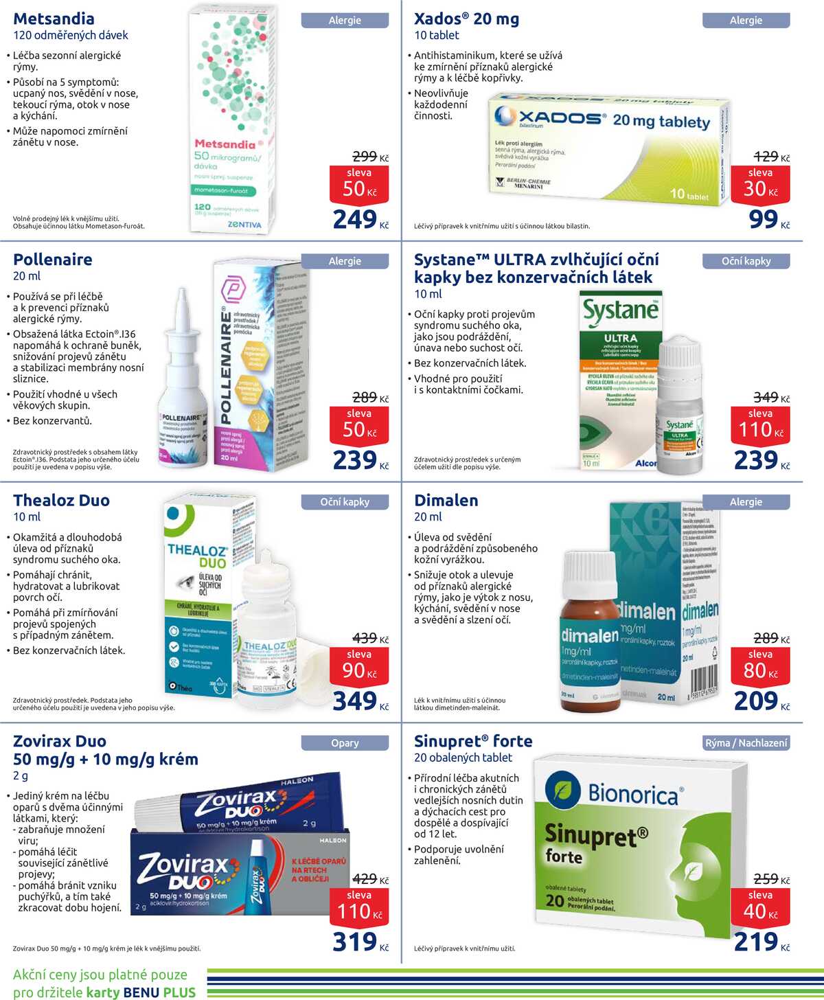 Benu od 1.3. do 31.3.2026 strana 2