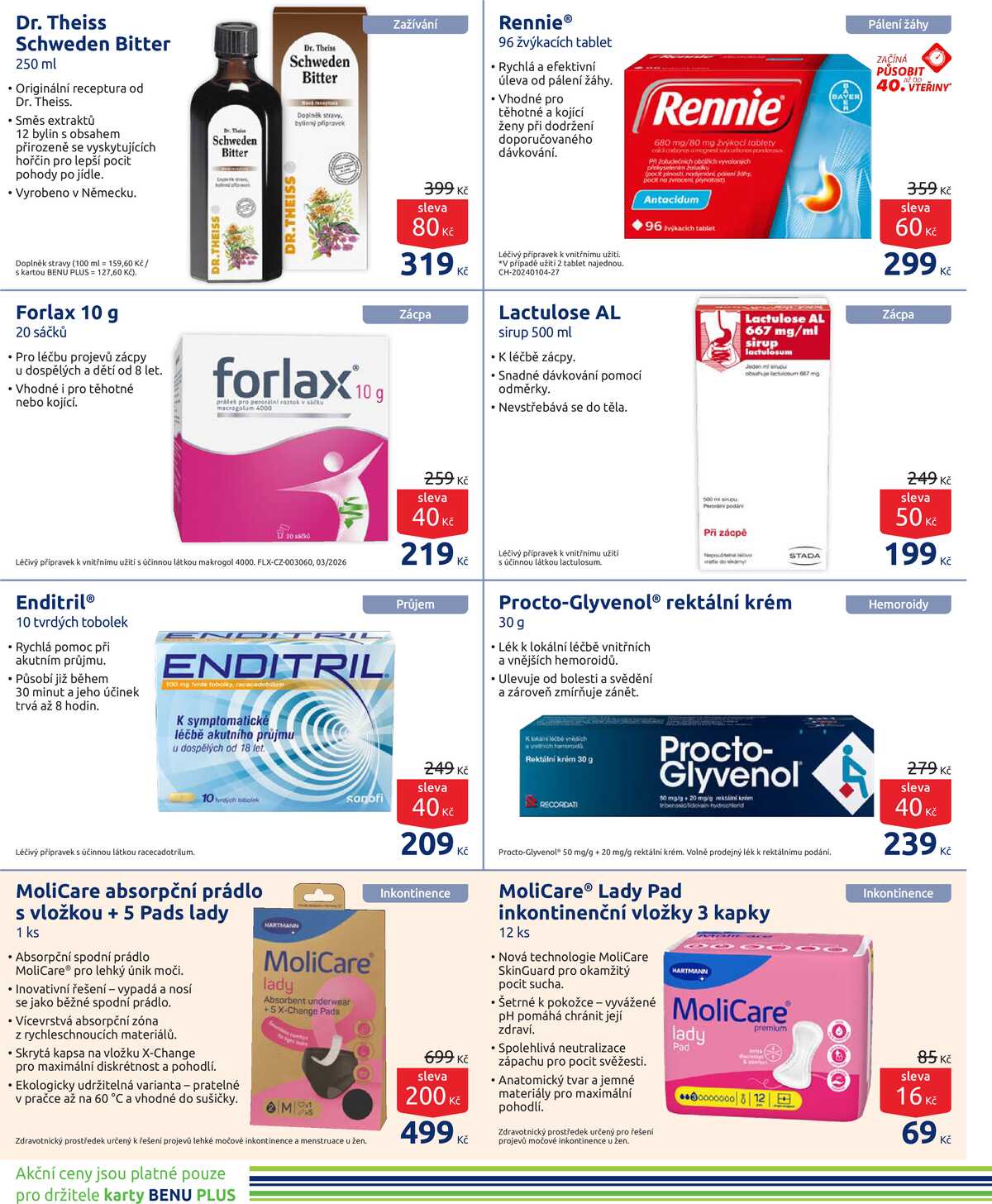 Benu od 1.3. do 31.3.2026 strana 12