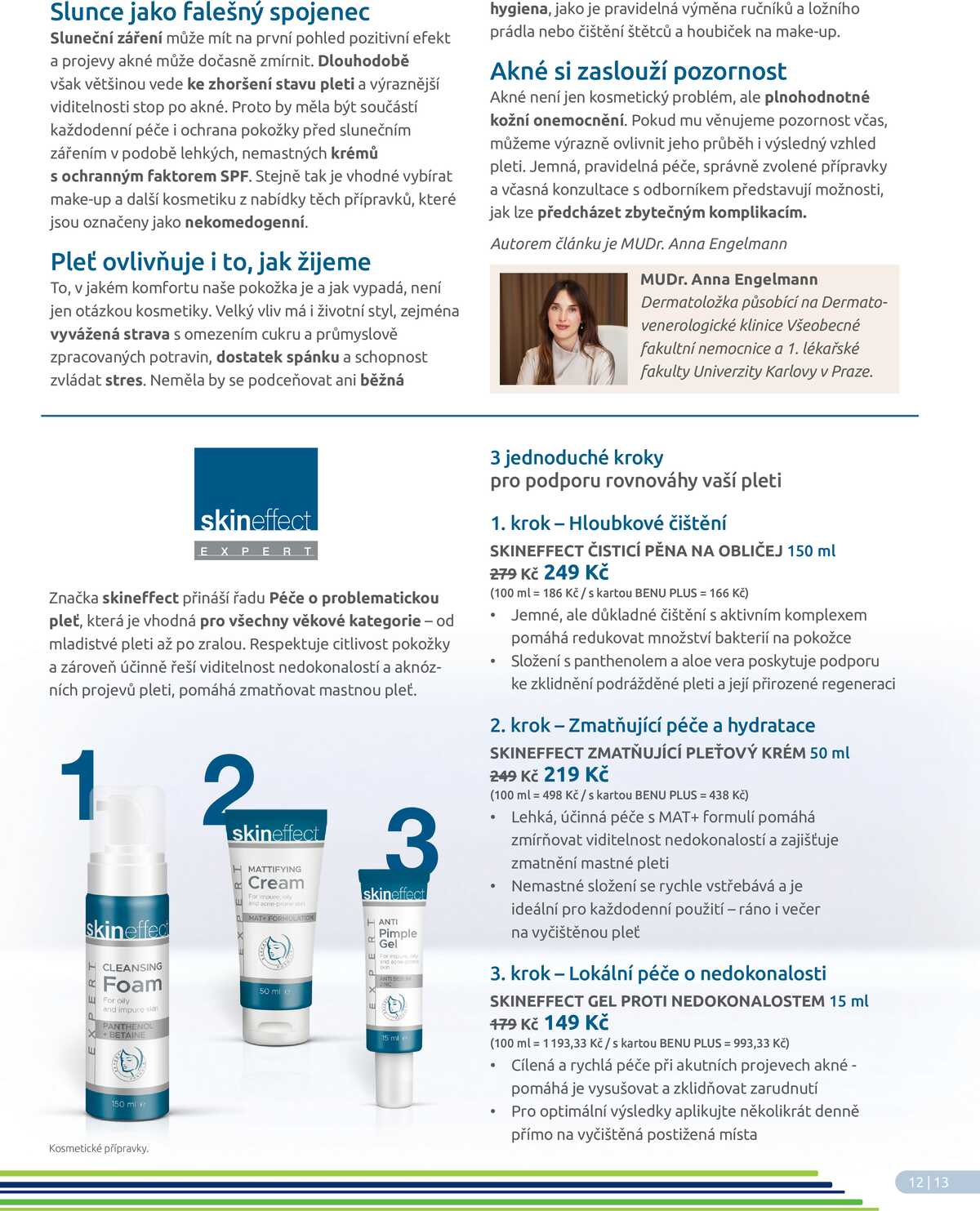 Benu Dermokatalog od 1.3. do 31.3.2026 strana 13