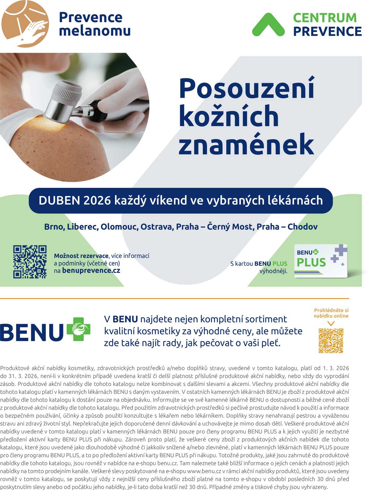 Benu Dermokatalog od 1.3. do 31.3.2026 strana 16