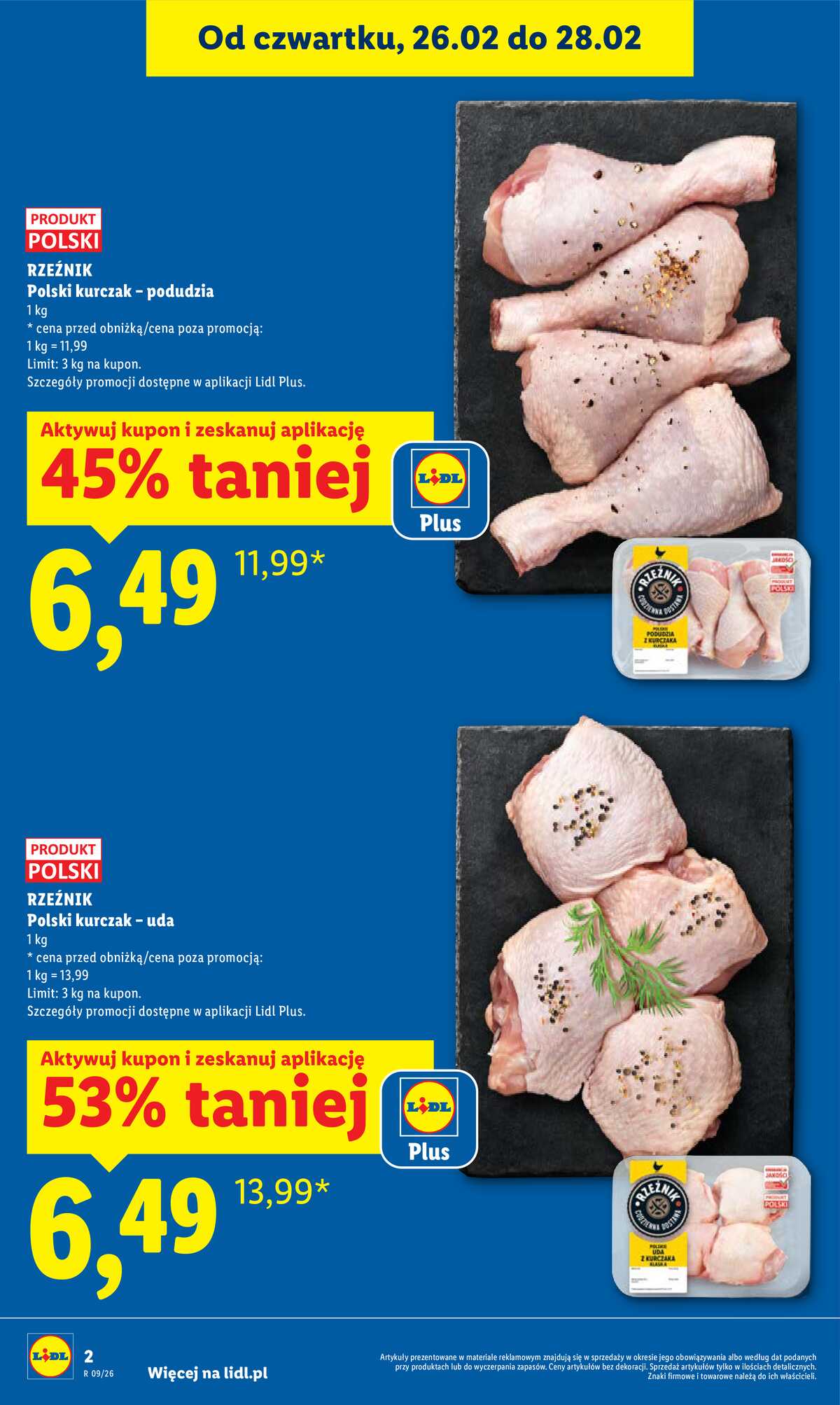 Leták Lidl Polsko 26.2.-28.2.2026 strana 2