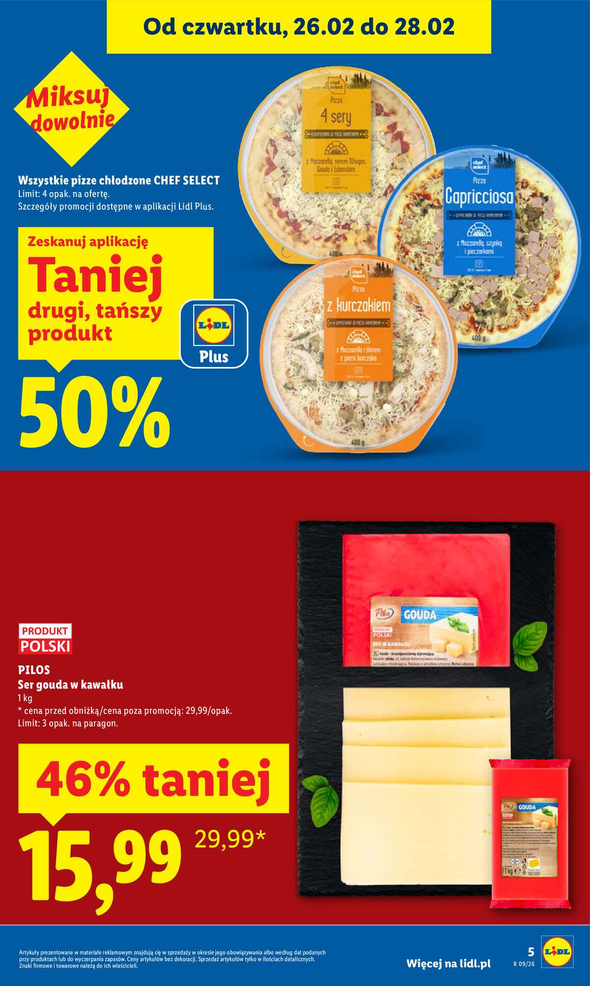 Leták Lidl Polsko 26.2.-28.2.2026 strana 5