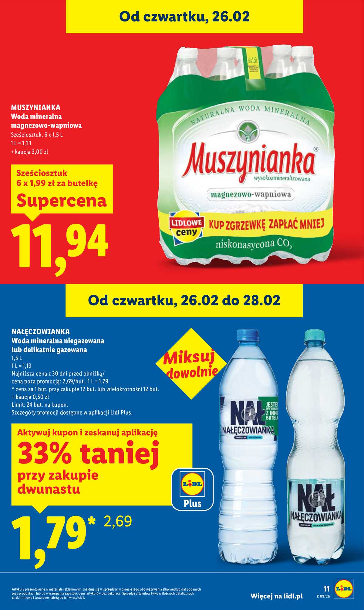 Leták Lidl Polsko 26.2.-28.2.2026 strana 11