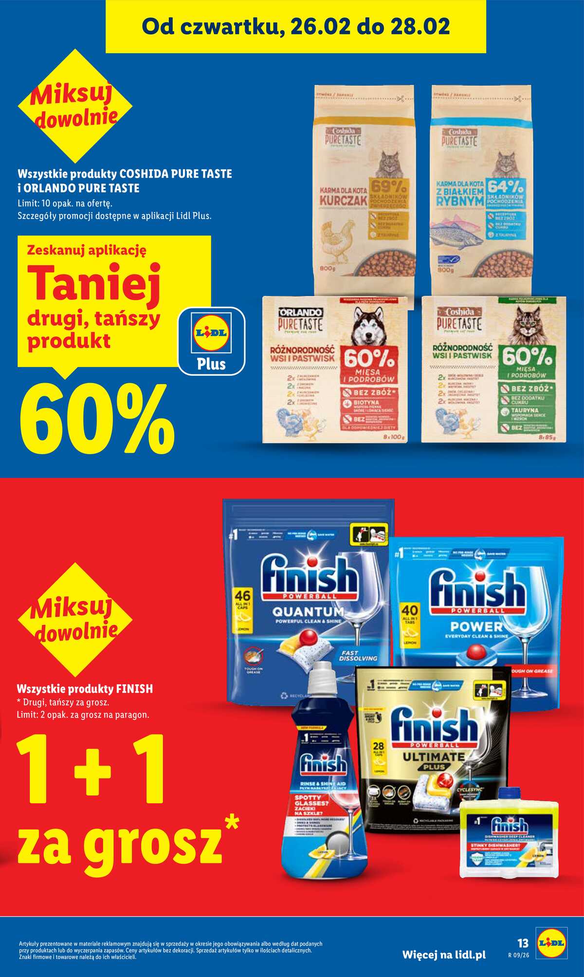 Leták Lidl Polsko 26.2.-28.2.2026 strana 13