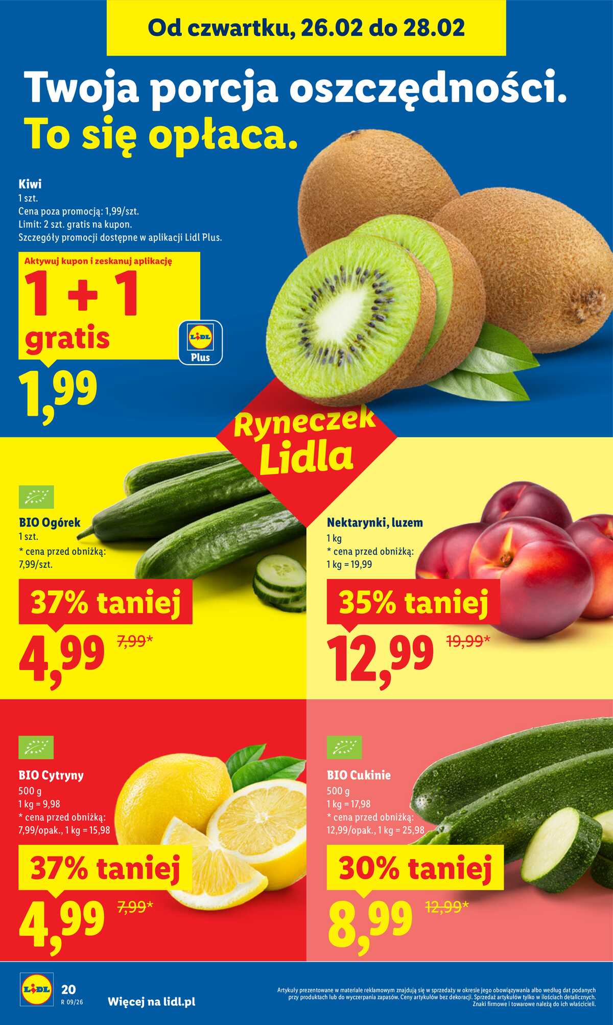 Leták Lidl Polsko 26.2.-28.2.2026 strana 20