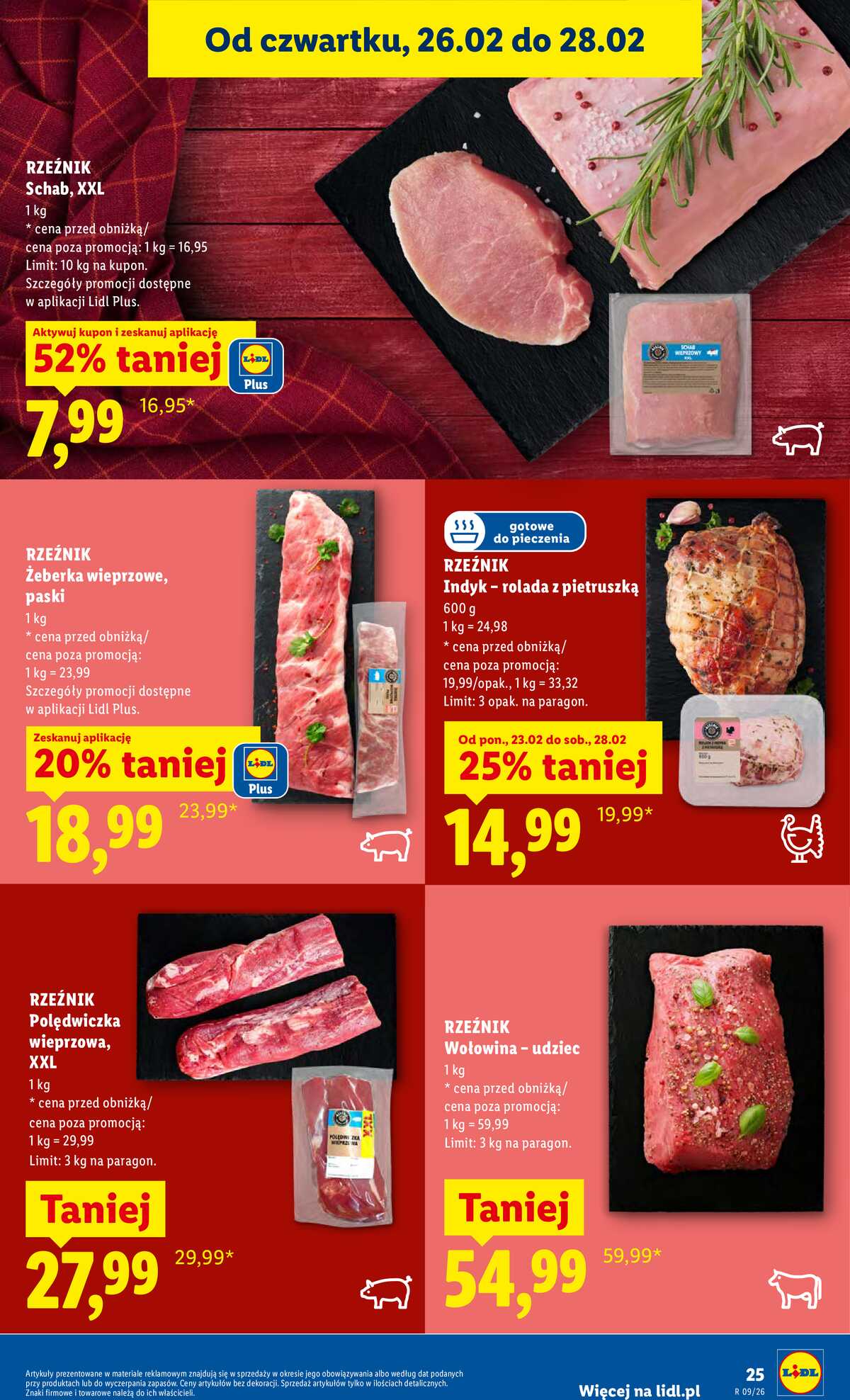 Leták Lidl Polsko 26.2.-28.2.2026 strana 25