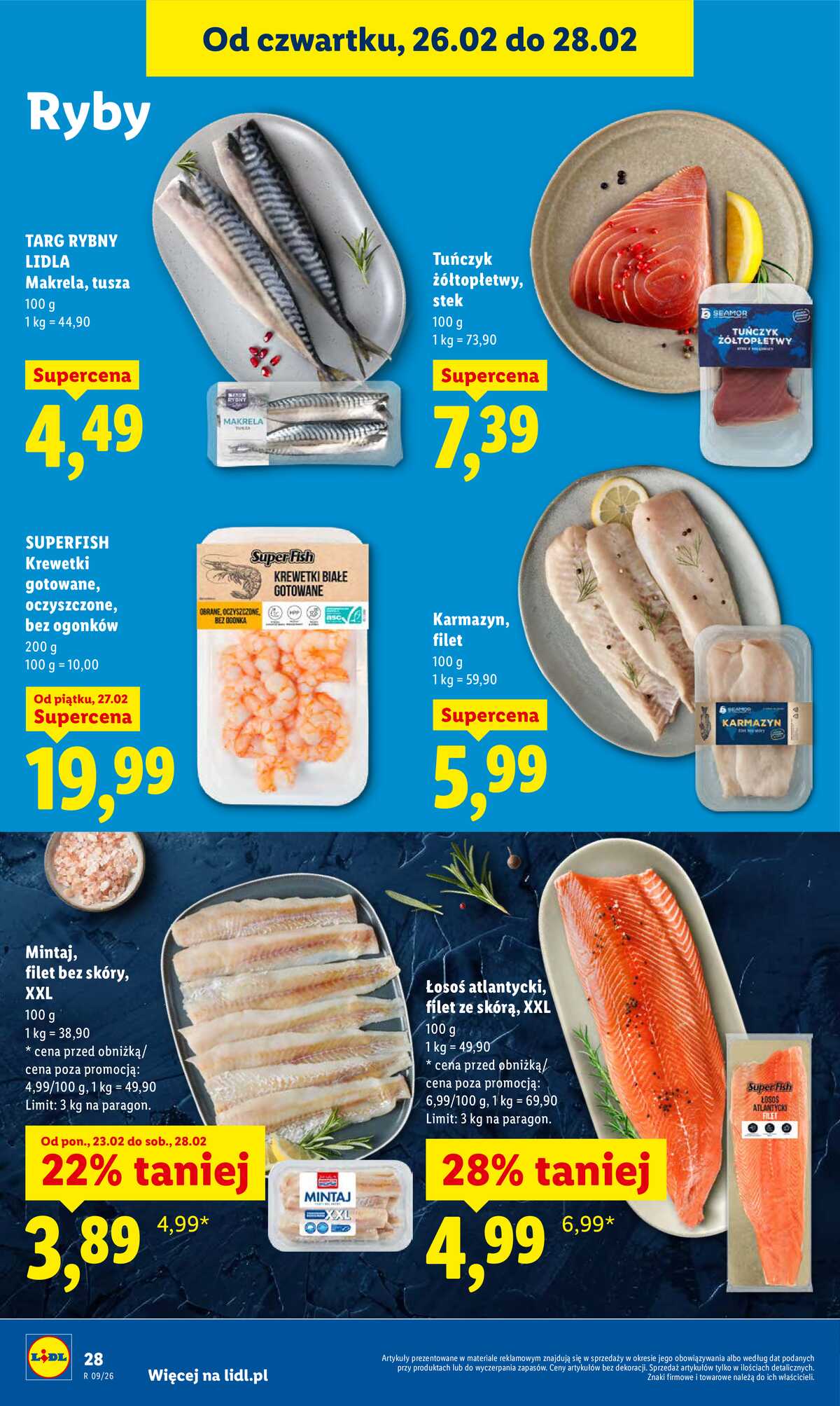 Leták Lidl Polsko 26.2.-28.2.2026 strana 28