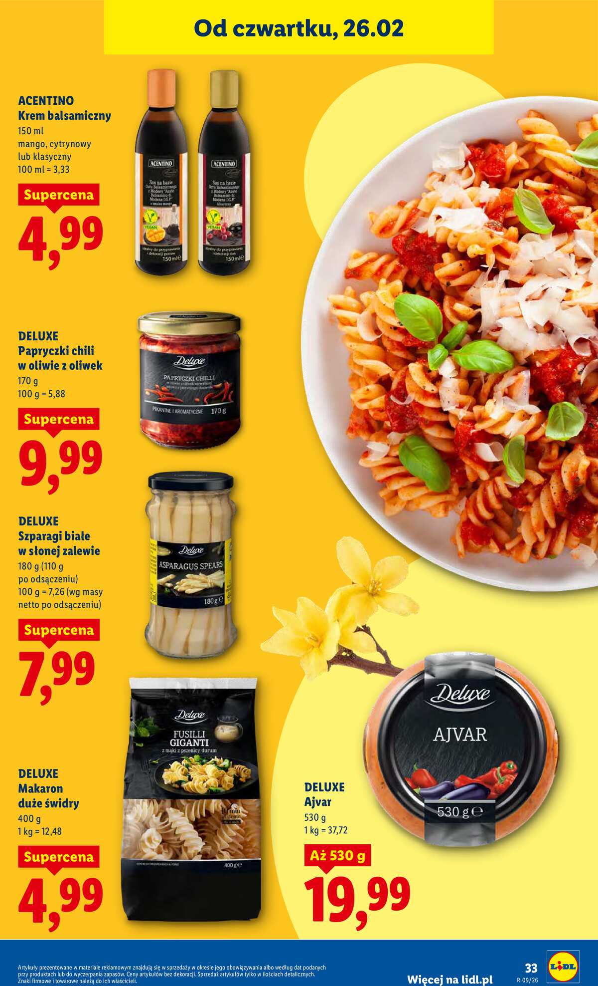 Leták Lidl Polsko 26.2.-28.2.2026 strana 33