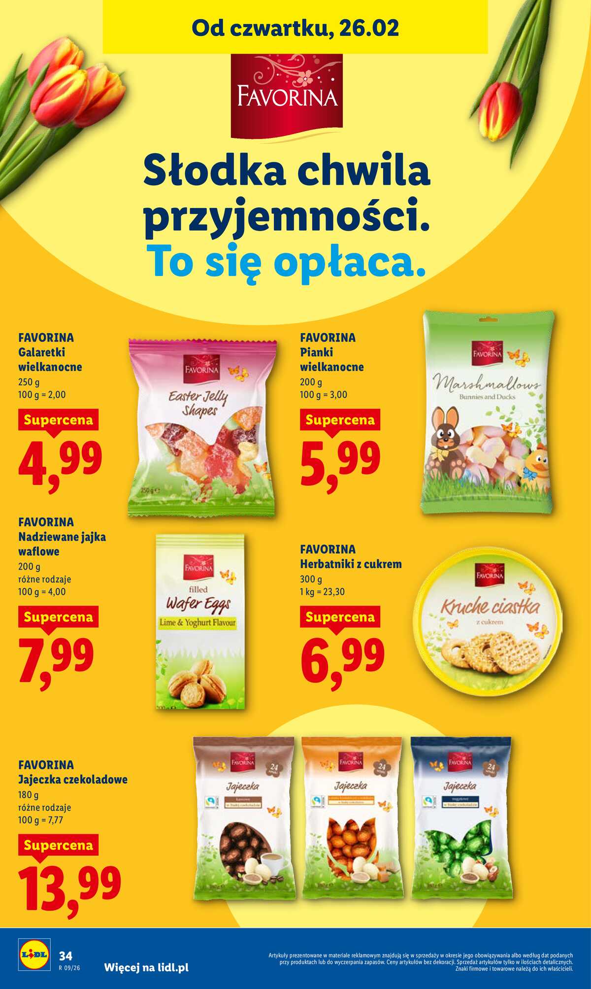 Leták Lidl Polsko 26.2.-28.2.2026 strana 34