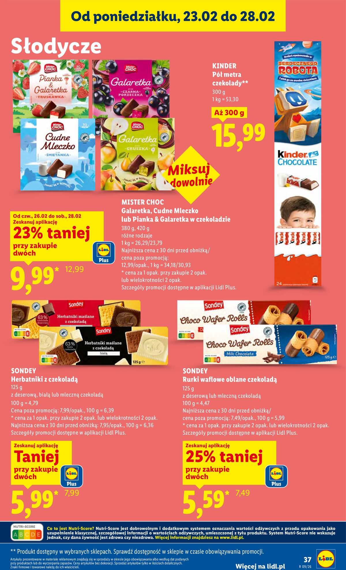 Leták Lidl Polsko 26.2.-28.2.2026 strana 37