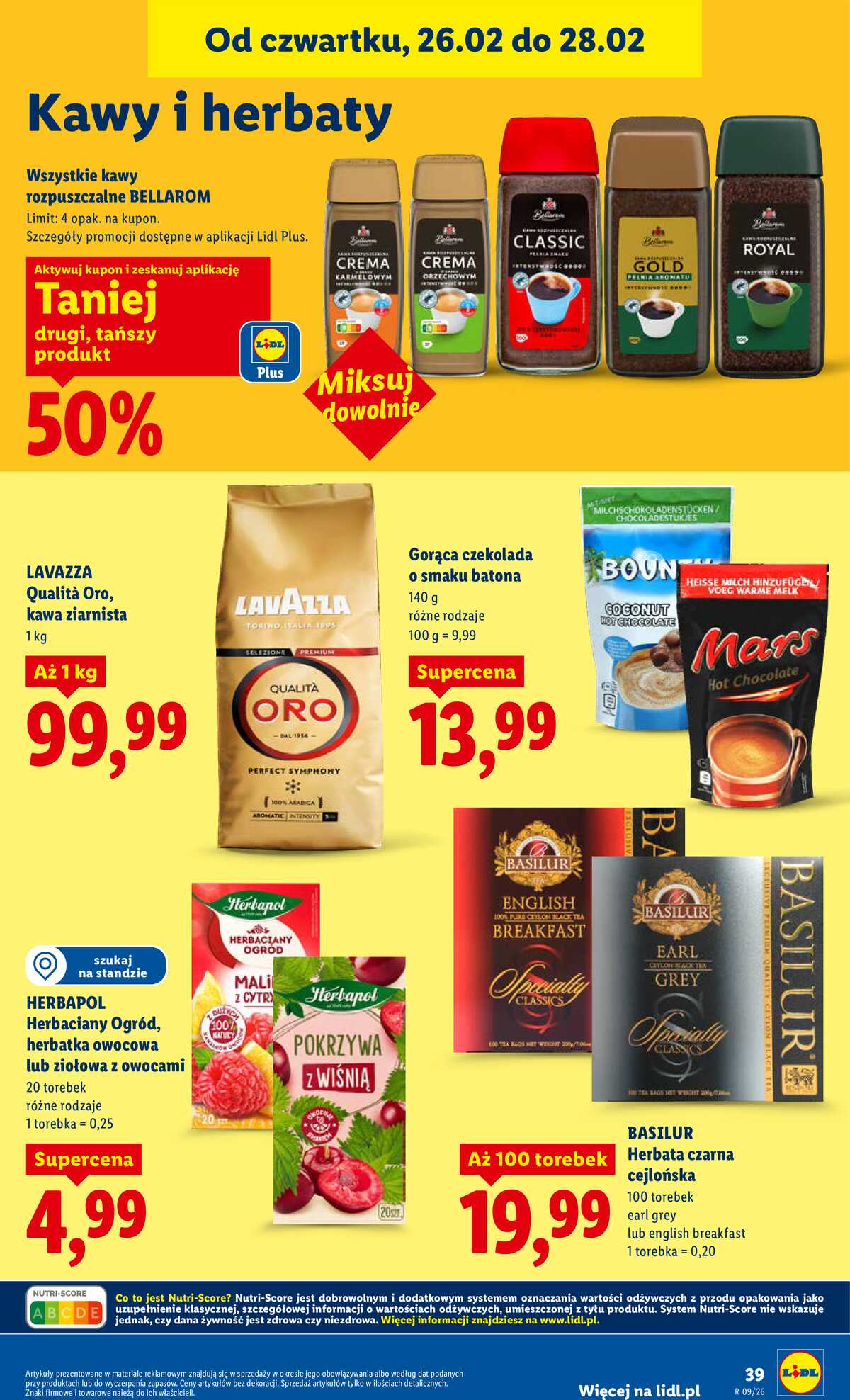 Leták Lidl Polsko 26.2.-28.2.2026 strana 39