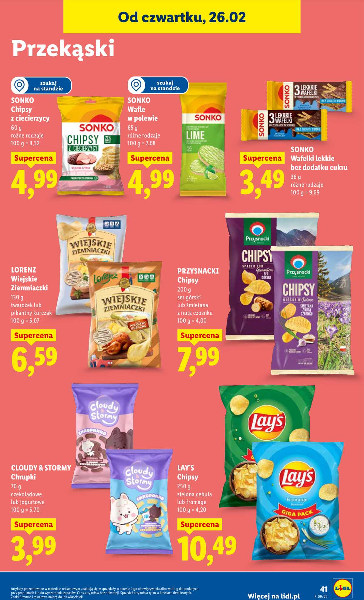 Leták Lidl Polsko 26.2.-28.2.2026 strana 41