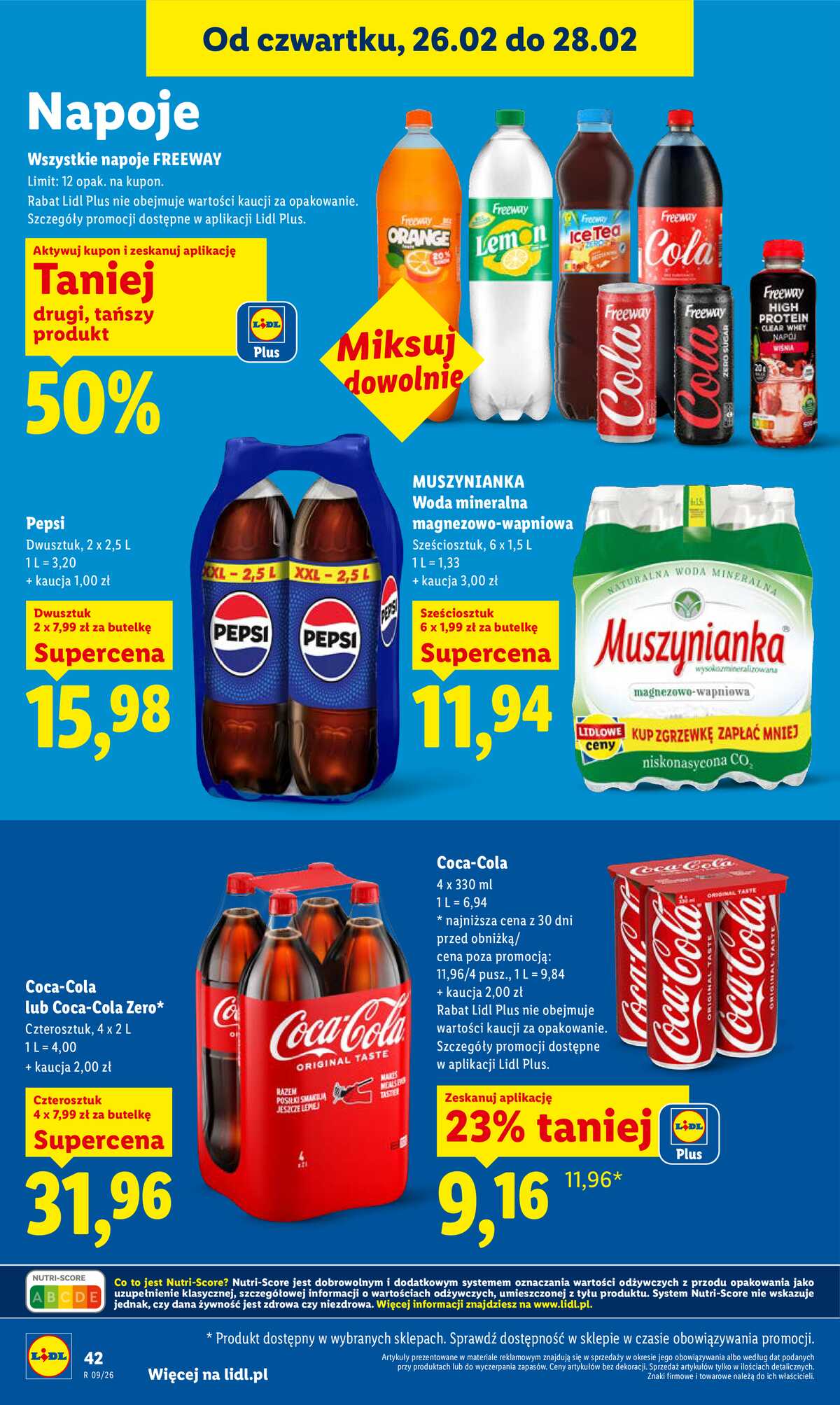Leták Lidl Polsko 26.2.-28.2.2026 strana 42