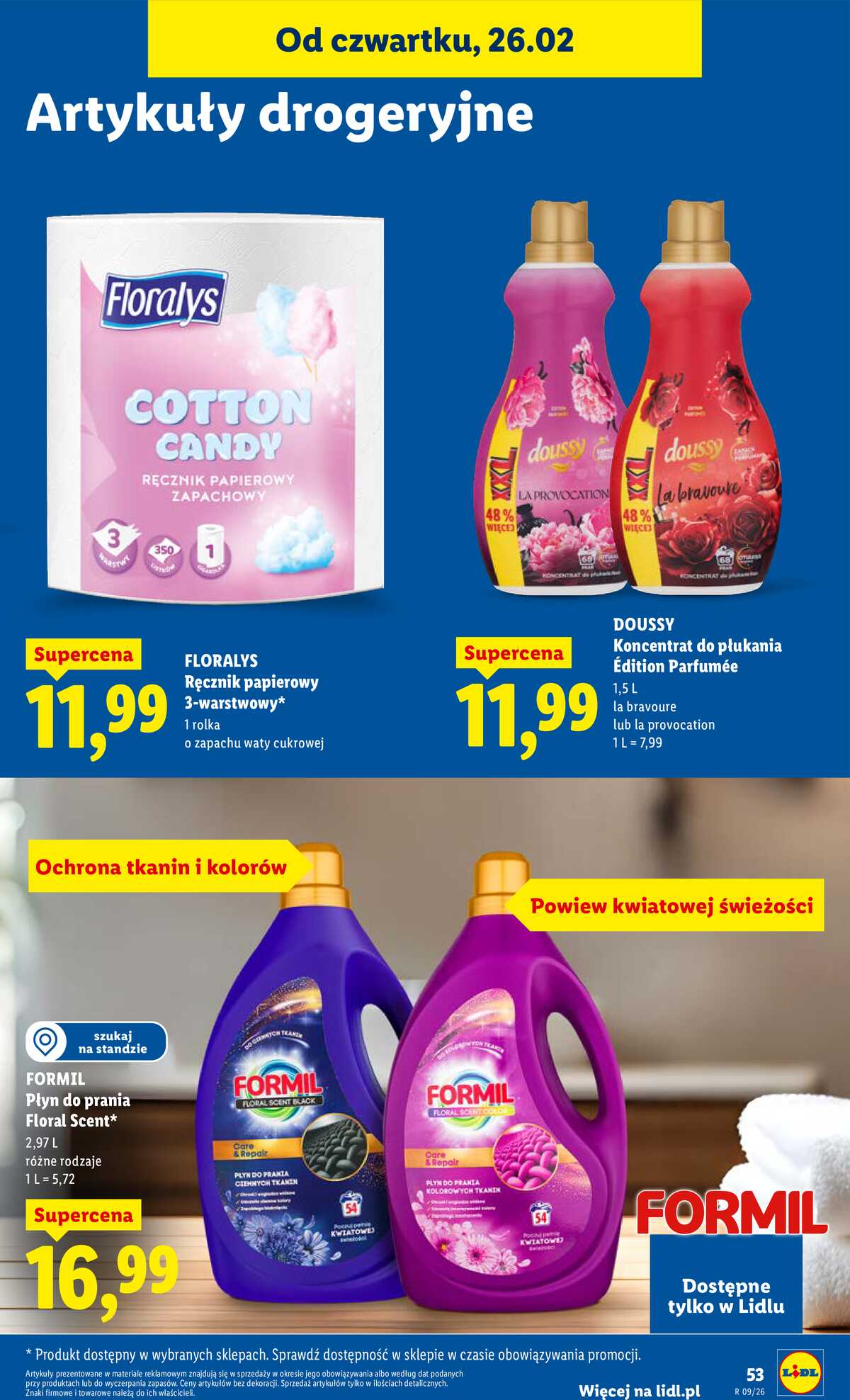 Leták Lidl Polsko 26.2.-28.2.2026 strana 53