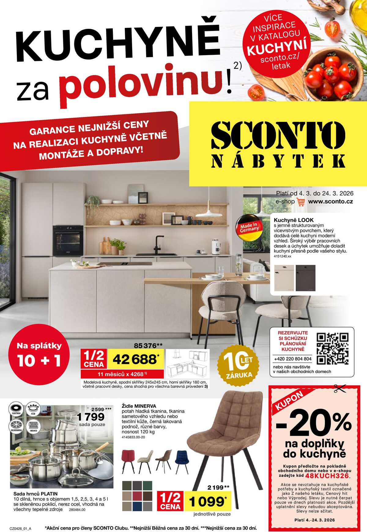 Sconto nábytek od 4.3. do 24.3.2026 strana 1