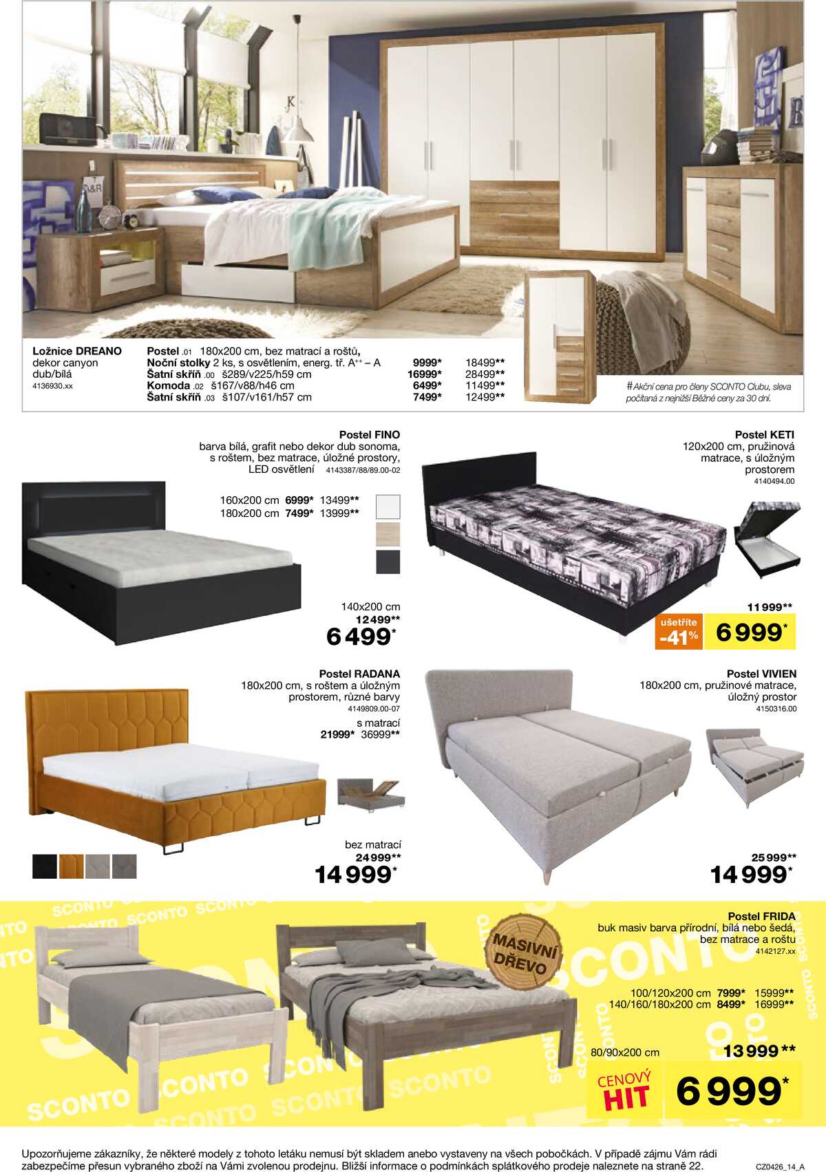 Sconto nábytek od 4.3. do 24.3.2026 strana 14