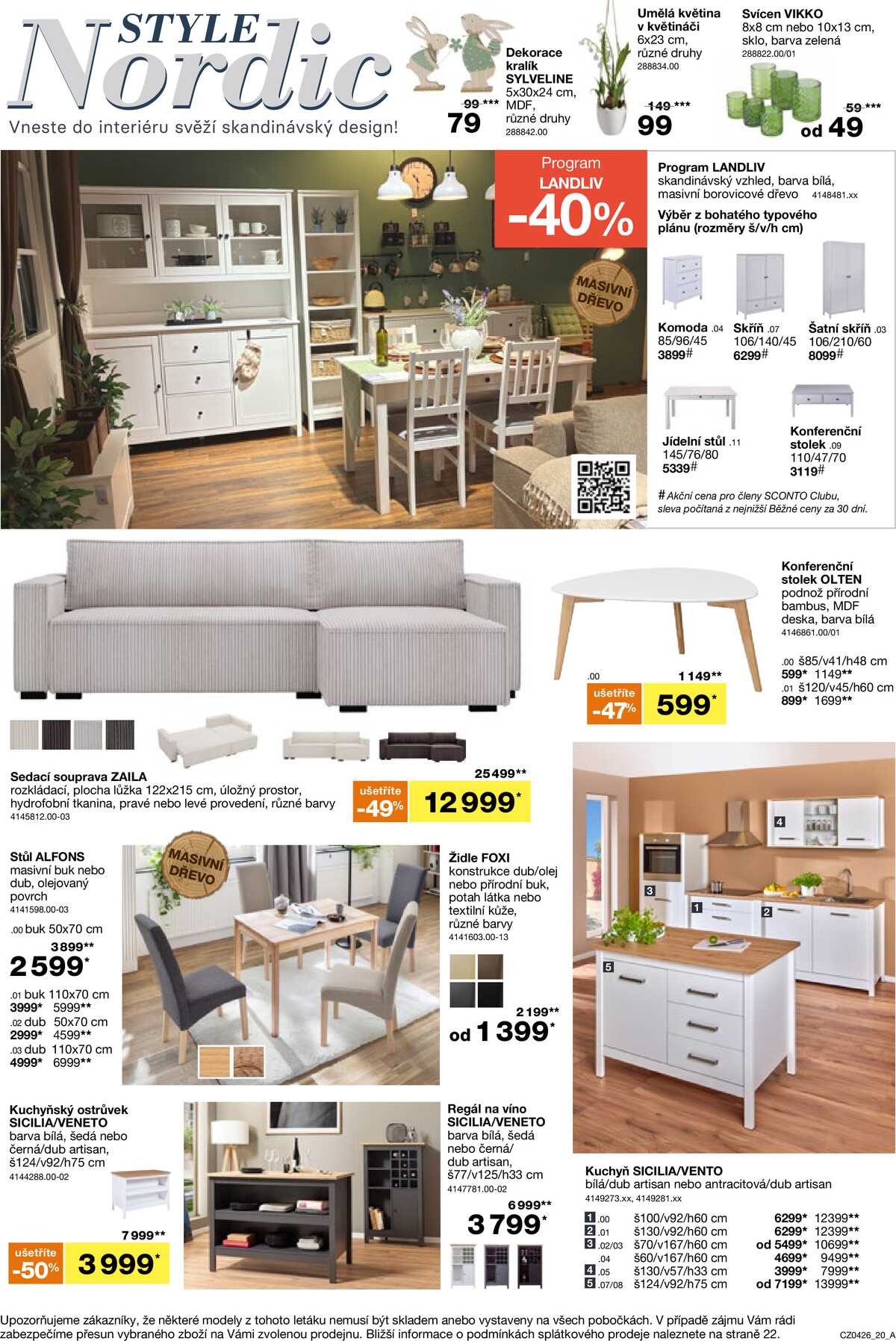 Sconto nábytek od 4.3. do 24.3.2026 strana 20